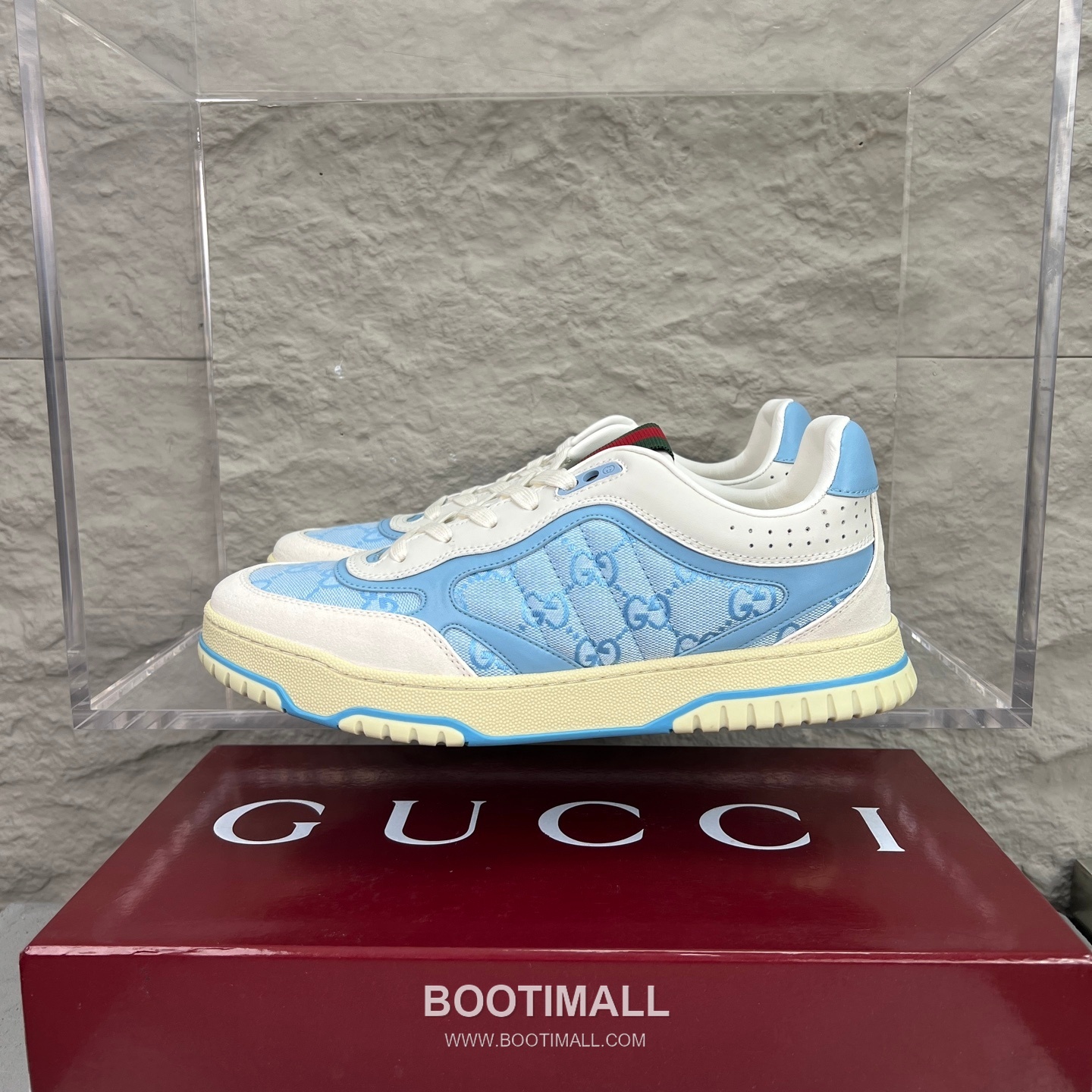 Gucci Double G Calfskin Leather High Low Sneakers with Distressed Cutout Panel TPU Sole Detail 구찌 더블G 카프스킨 레더 하이로우 스니커즈 디스트레스드 컷아웃 패널 TPU 솔 디테일 3cm 1