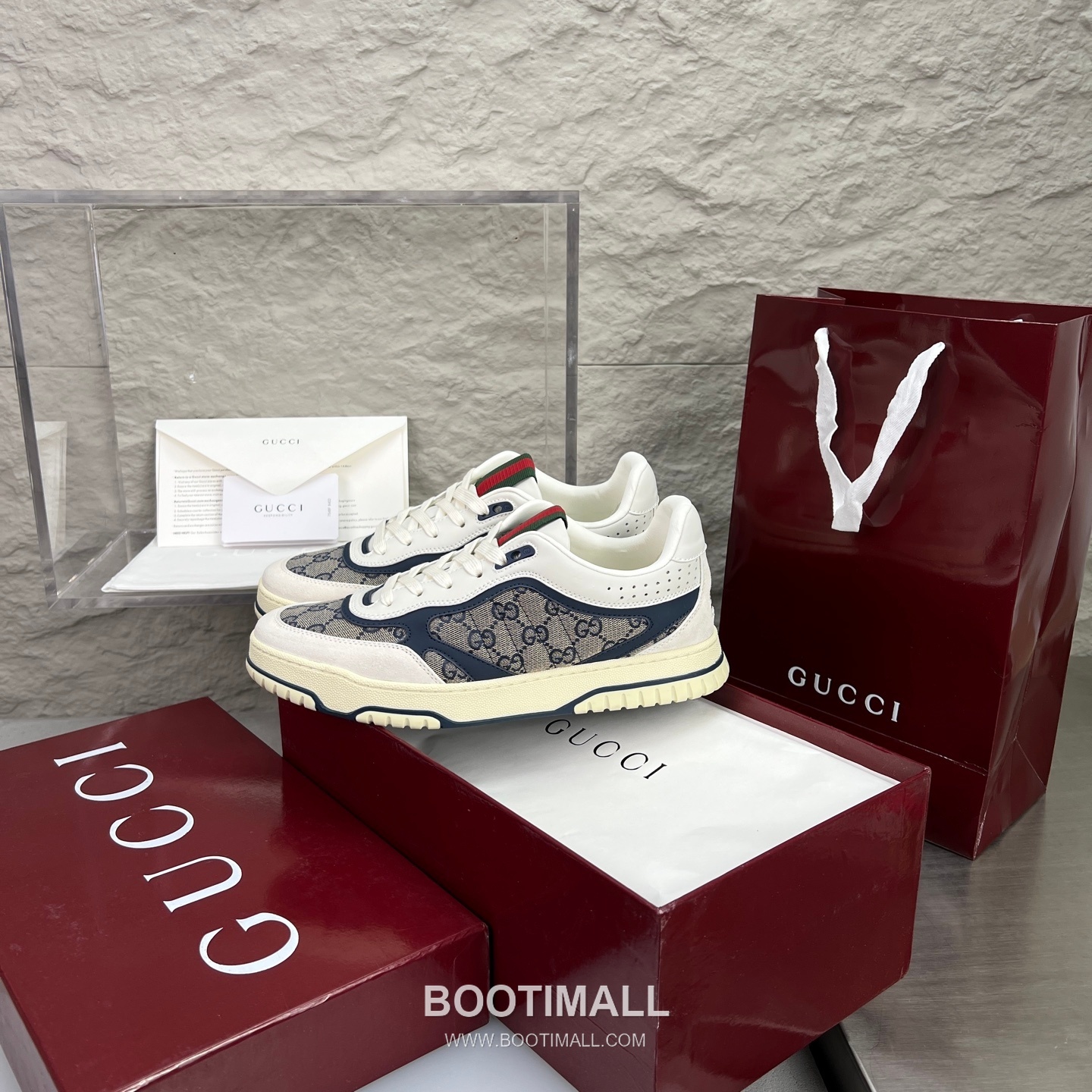 Gucci Double G Calfskin Leather High Low Sneakers with Distressed Cutout Panel TPU Sole Detail 구찌 더블G 카프스킨 레더 하이로우 스니커즈 디스트레스드 컷아웃 패널 TPU 솔 디테일 3cm 2