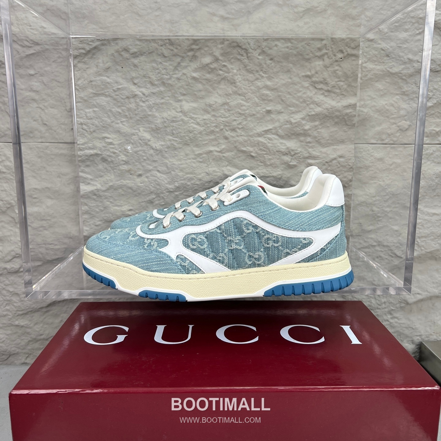 Gucci Double G Calfskin Leather High Low Sneakers with Distressed Cutout Panel TPU Sole Detail 구찌 더블G 카프스킨 레더 하이로우 스니커즈 디스트레스드 컷아웃 패널 TPU 솔 디테일 3cm 1