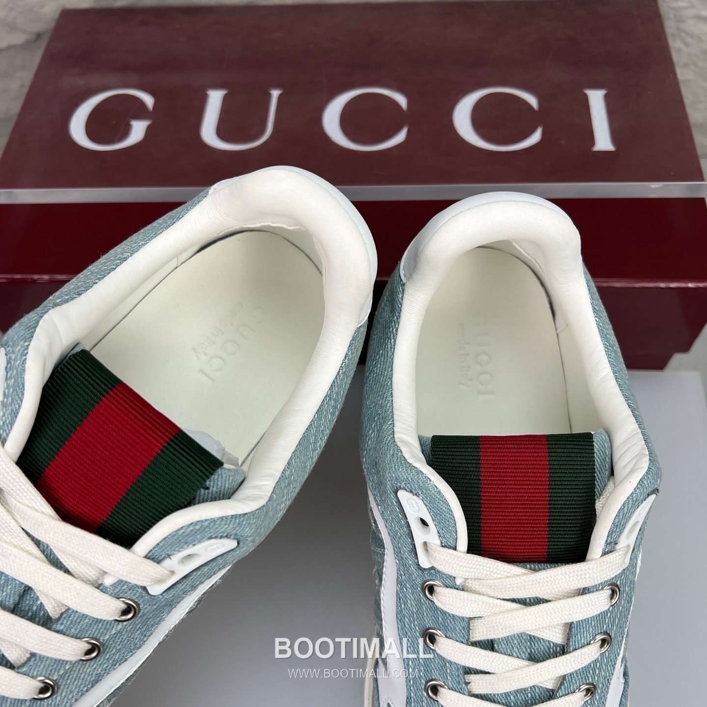 Gucci Double G Calfskin Leather High Low Sneakers with Distressed Cutout Panel TPU Sole Detail 구찌 더블G 카프스킨 레더 하이로우 스니커즈 디스트레스드 컷아웃 패널 TPU 솔 디테일 3cm 7