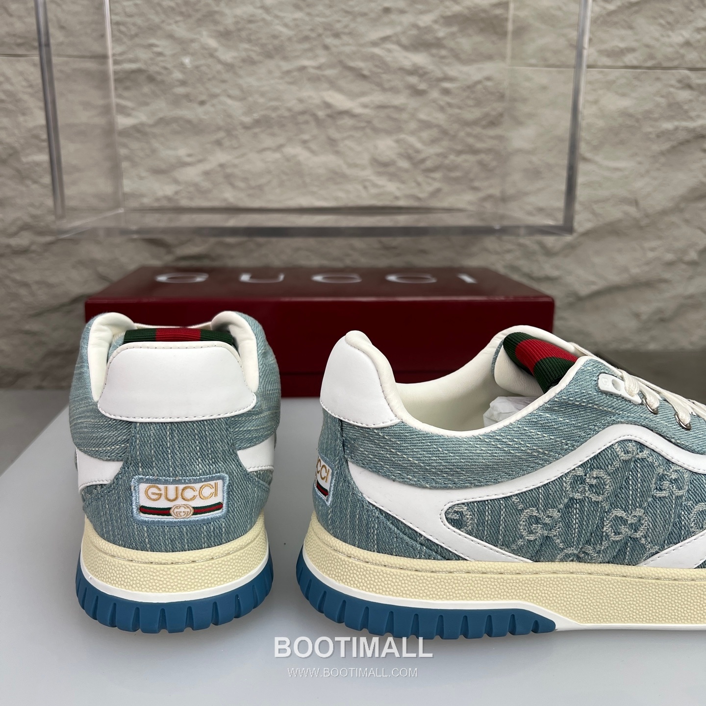 Gucci Double G Calfskin Leather High Low Sneakers with Distressed Cutout Panel TPU Sole Detail 구찌 더블G 카프스킨 레더 하이로우 스니커즈 디스트레스드 컷아웃 패널 TPU 솔 디테일 3cm 8