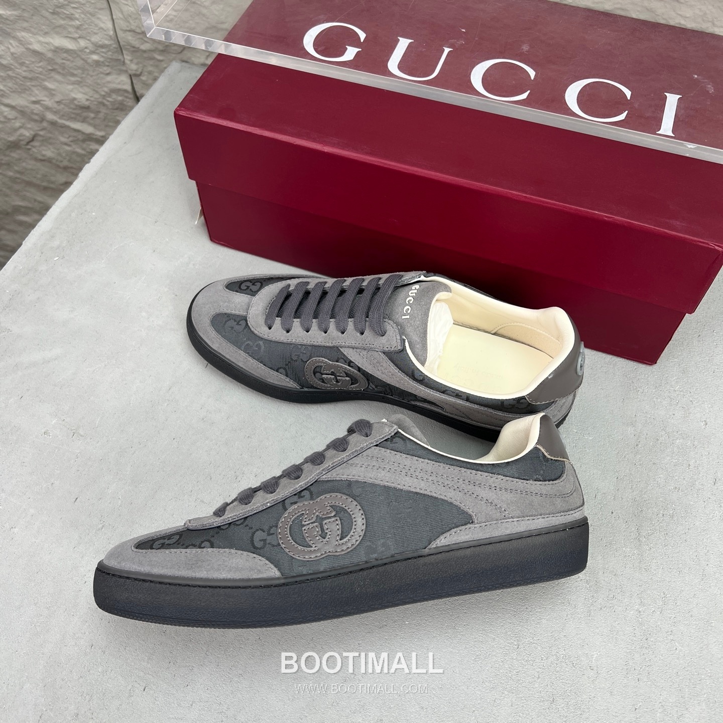 Gucci German Trainer Velvet Low Sneakers with Embossed Logo TPU Sole Detail 구찌 저먼 트레이너 벨벳 로우 스니커즈 엠보싱 로고 TPU 솔 디테일 3cm 4