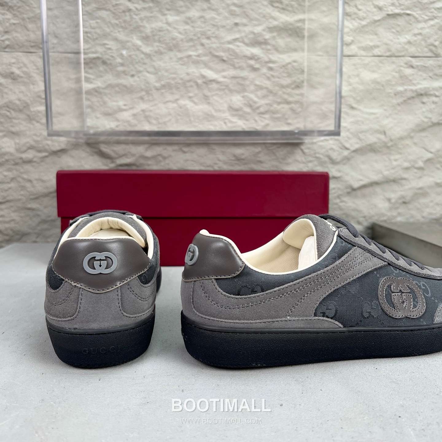 Gucci German Trainer Velvet Low Sneakers with Embossed Logo TPU Sole Detail 구찌 저먼 트레이너 벨벳 로우 스니커즈 엠보싱 로고 TPU 솔 디테일 3cm 8