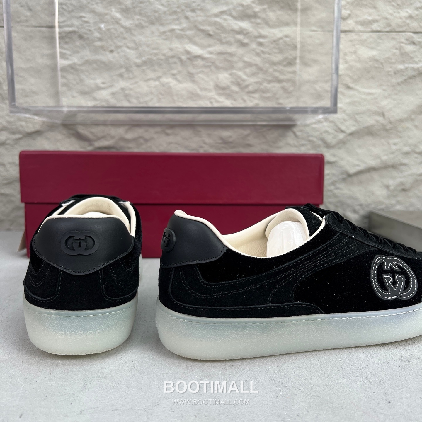 Gucci German Trainer Velvet Low Sneakers with Embossed Logo TPU Sole Detail 구찌 저먼 트레이너 벨벳 로우 스니커즈 엠보싱 로고 TPU 솔 디테일 3cm 8
