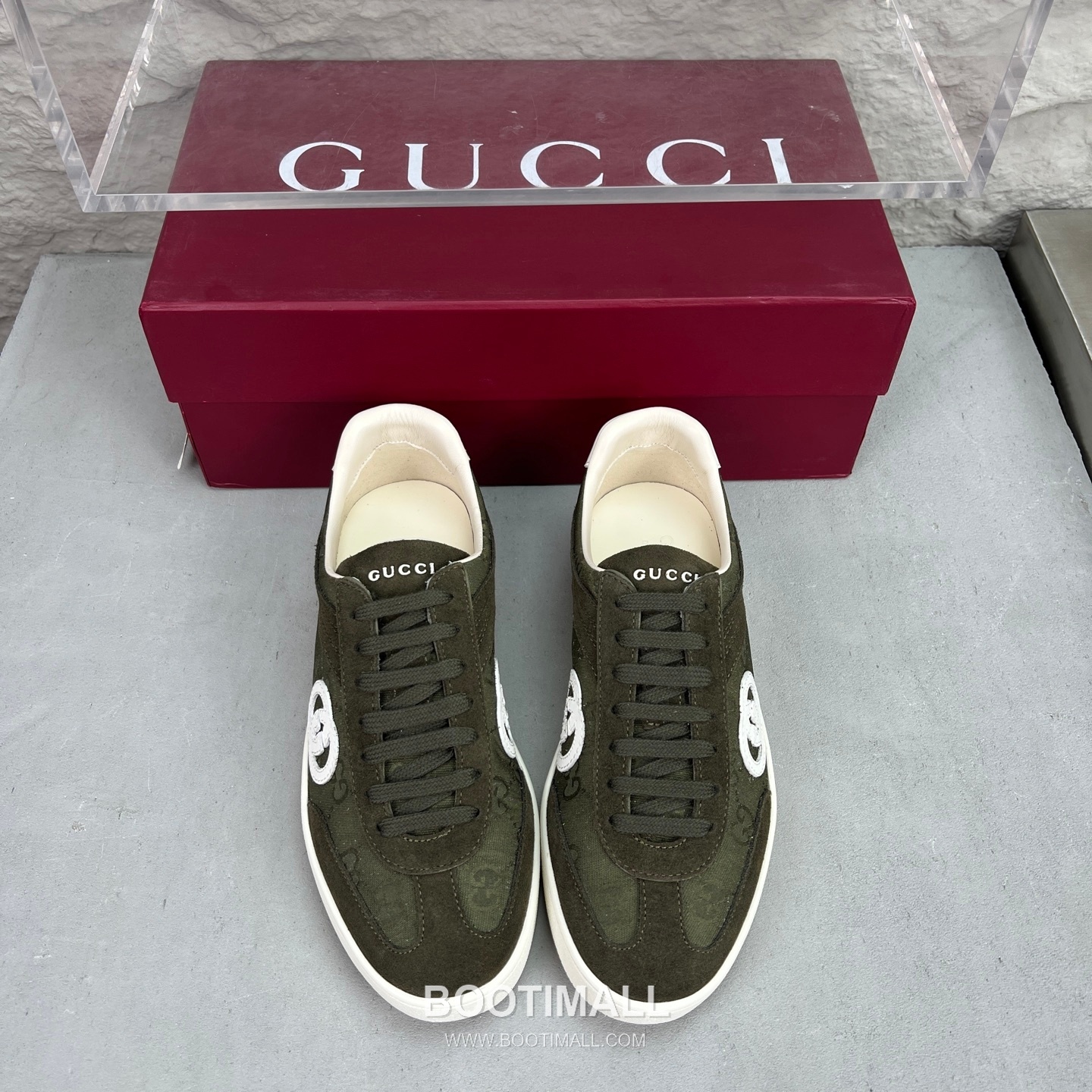 Gucci German Trainer Velvet Low Sneakers with Embossed Logo TPU Sole Detail 구찌 저먼 트레이너 벨벳 로우 스니커즈 엠보싱 로고 TPU 솔 디테일 3cm 3