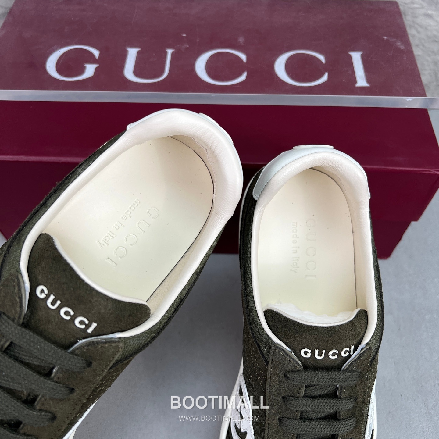 Gucci German Trainer Velvet Low Sneakers with Embossed Logo TPU Sole Detail 구찌 저먼 트레이너 벨벳 로우 스니커즈 엠보싱 로고 TPU 솔 디테일 3cm 7