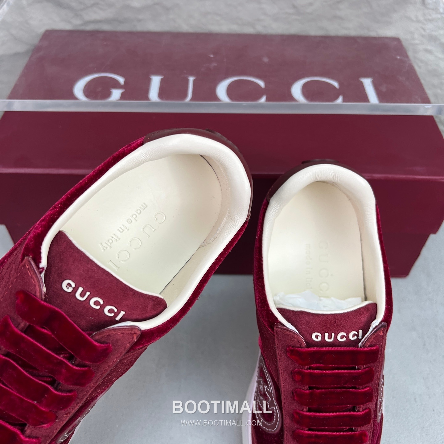 Gucci German Trainer Velvet Low Sneakers with Embossed Logo TPU Sole Detail 구찌 저먼 트레이너 벨벳 로우 스니커즈 엠보싱 로고 TPU 솔 디테일 3cm 7