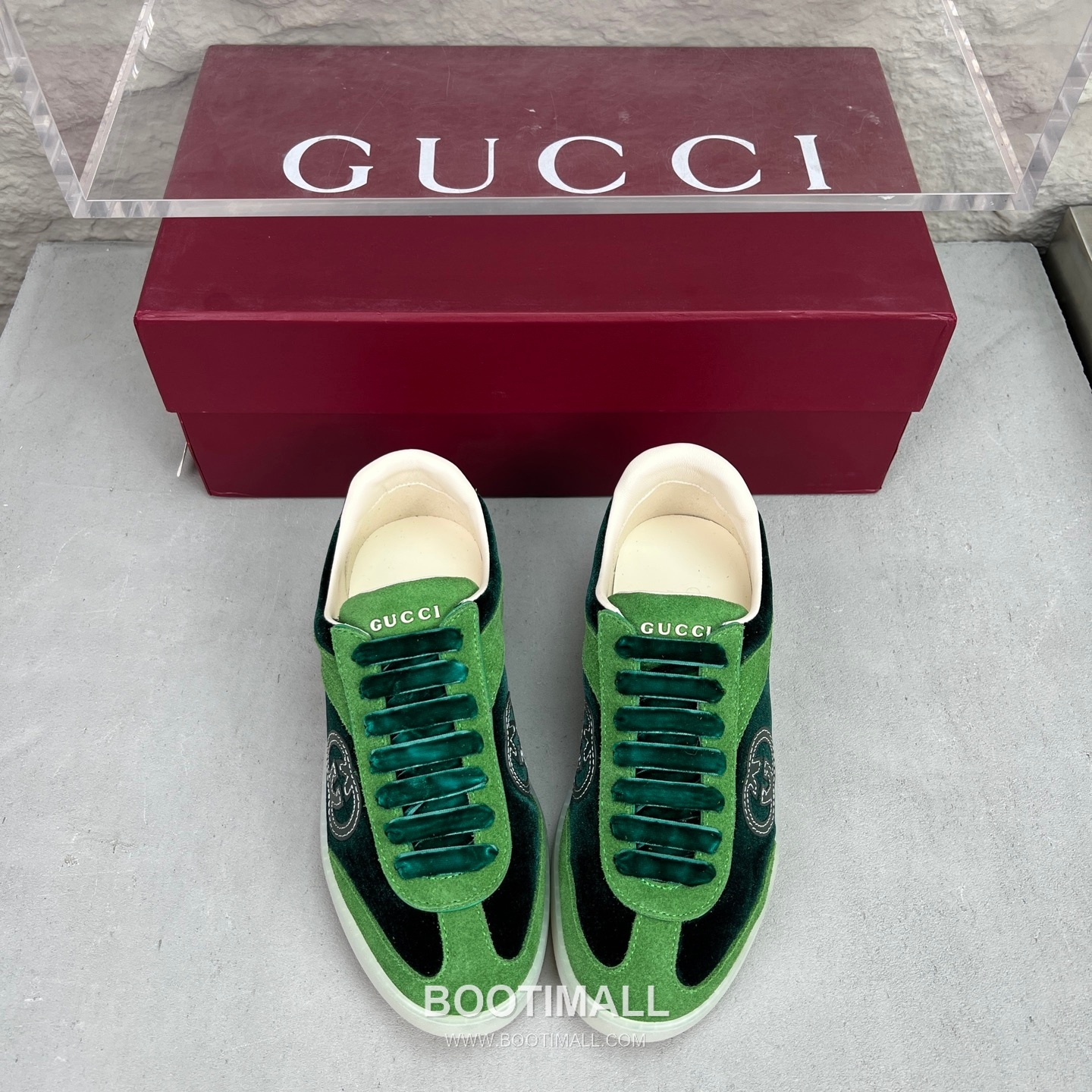 Gucci German Trainer Velvet Low Sneakers with Embossed Logo TPU Sole Detail 구찌 저먼 트레이너 벨벳 로우 스니커즈 엠보싱 로고 TPU 솔 디테일 3cm 3