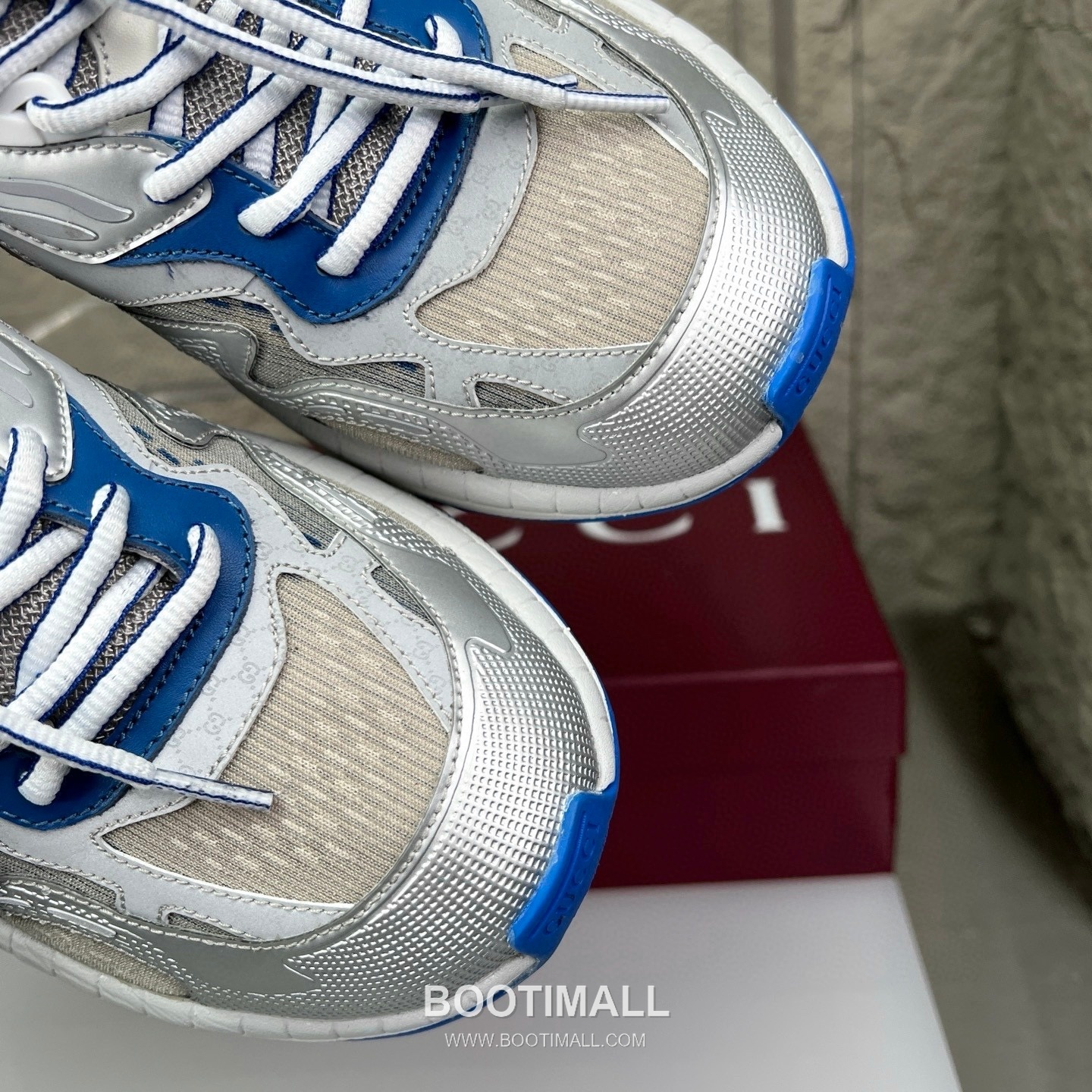 Gucci 2.0 Mesh Leather Low Sneakers with GG Reflective Stripe Double G Lock Detail EVA TPU Sole 구찌 2.0 메쉬 레더 로우 스니커즈 GG 리플렉티브 스트라이프 더블G 락 디테일 EVA TPU 솔 4cm 6