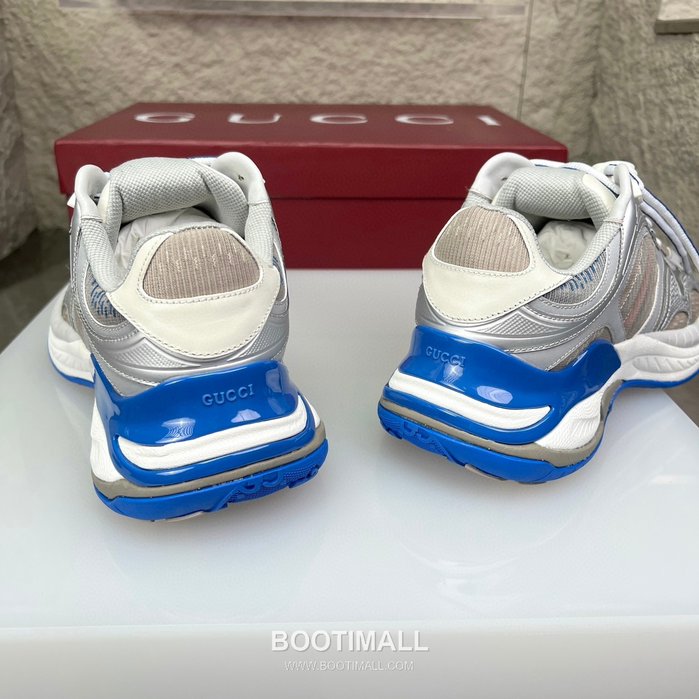 Gucci 2.0 Mesh Leather Low Sneakers with GG Reflective Stripe Double G Lock Detail EVA TPU Sole 구찌 2.0 메쉬 레더 로우 스니커즈 GG 리플렉티브 스트라이프 더블G 락 디테일 EVA TPU 솔 4cm 8