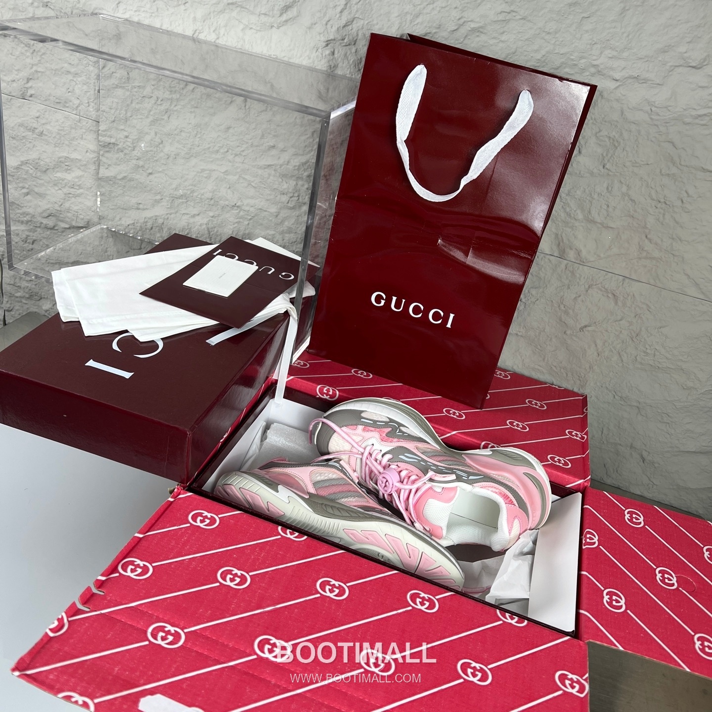 Gucci 2.0 Mesh Leather Low Sneakers with GG Reflective Stripe Double G Lock Detail EVA TPU Sole 구찌 2.0 메쉬 레더 로우 스니커즈 GG 리플렉티브 스트라이프 더블G 락 디테일 EVA TPU 솔 4cm 2