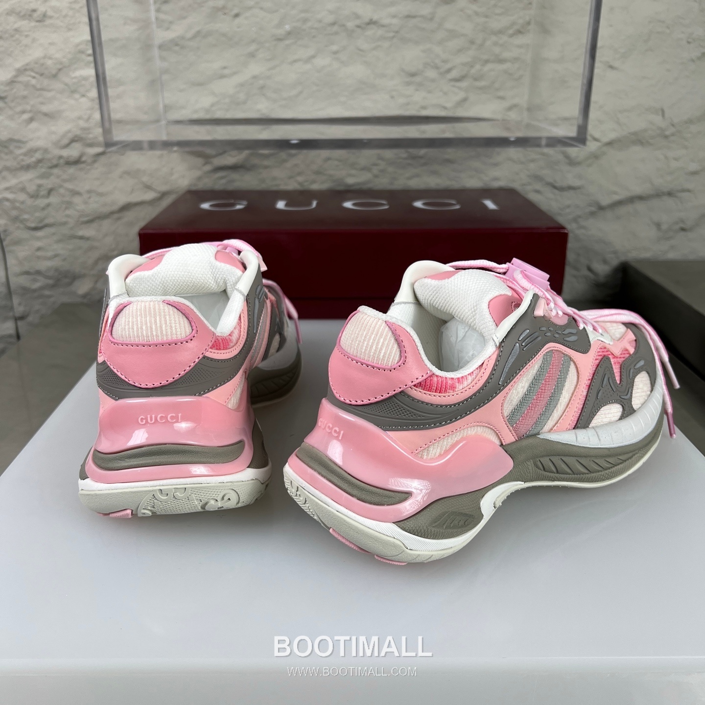 Gucci 2.0 Mesh Leather Low Sneakers with GG Reflective Stripe Double G Lock Detail EVA TPU Sole 구찌 2.0 메쉬 레더 로우 스니커즈 GG 리플렉티브 스트라이프 더블G 락 디테일 EVA TPU 솔 4cm 8