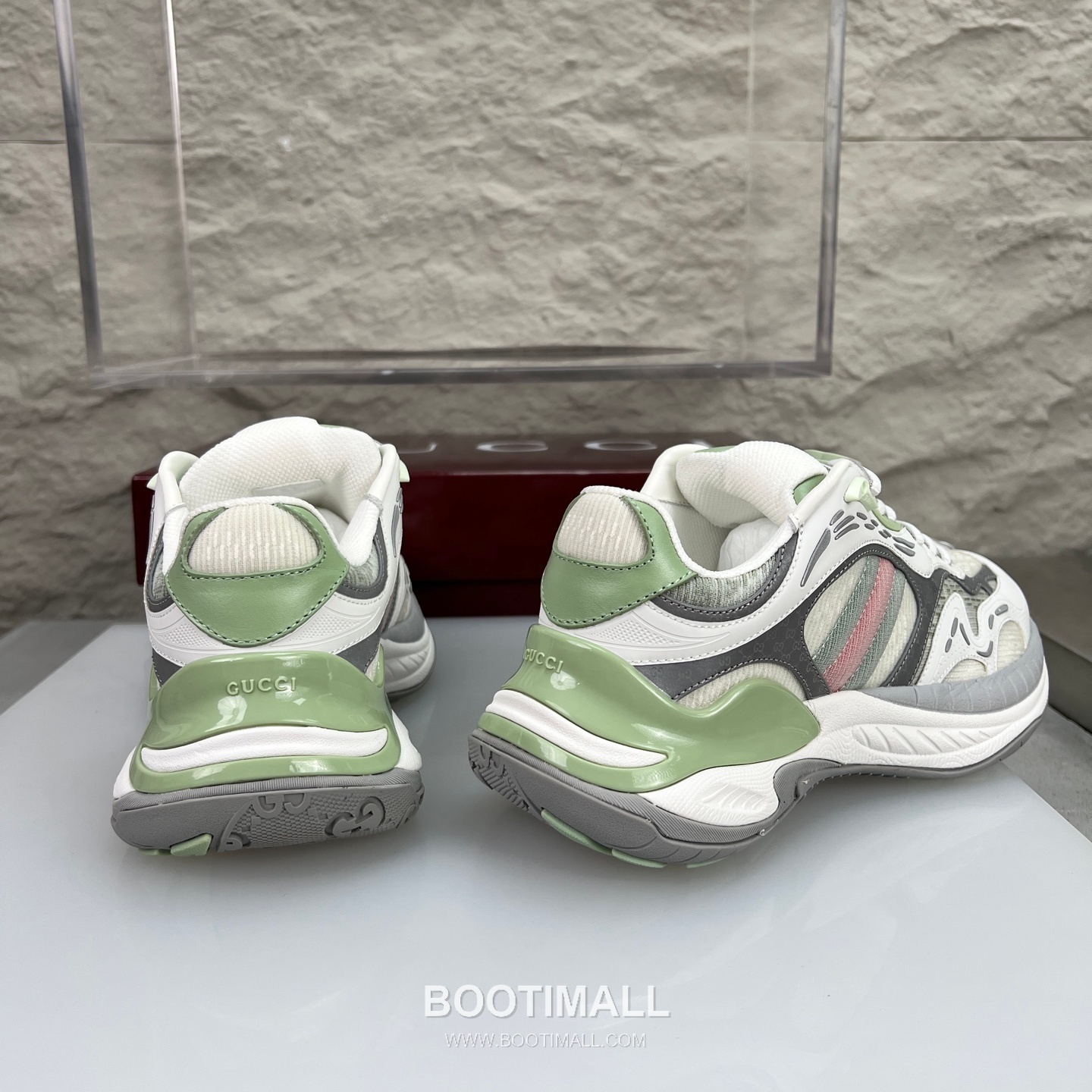 Gucci 2.0 Mesh Calfskin Leather Low Sneakers with GG Reflective Stripe Double G Lock Detail EVA TPU Sole 구찌 2.0 메쉬 카프스킨 레더 로우 스니커즈 GG 리플렉티브 스트라이프 더블G 락 디테일 EVA TPU 솔 4cm 8