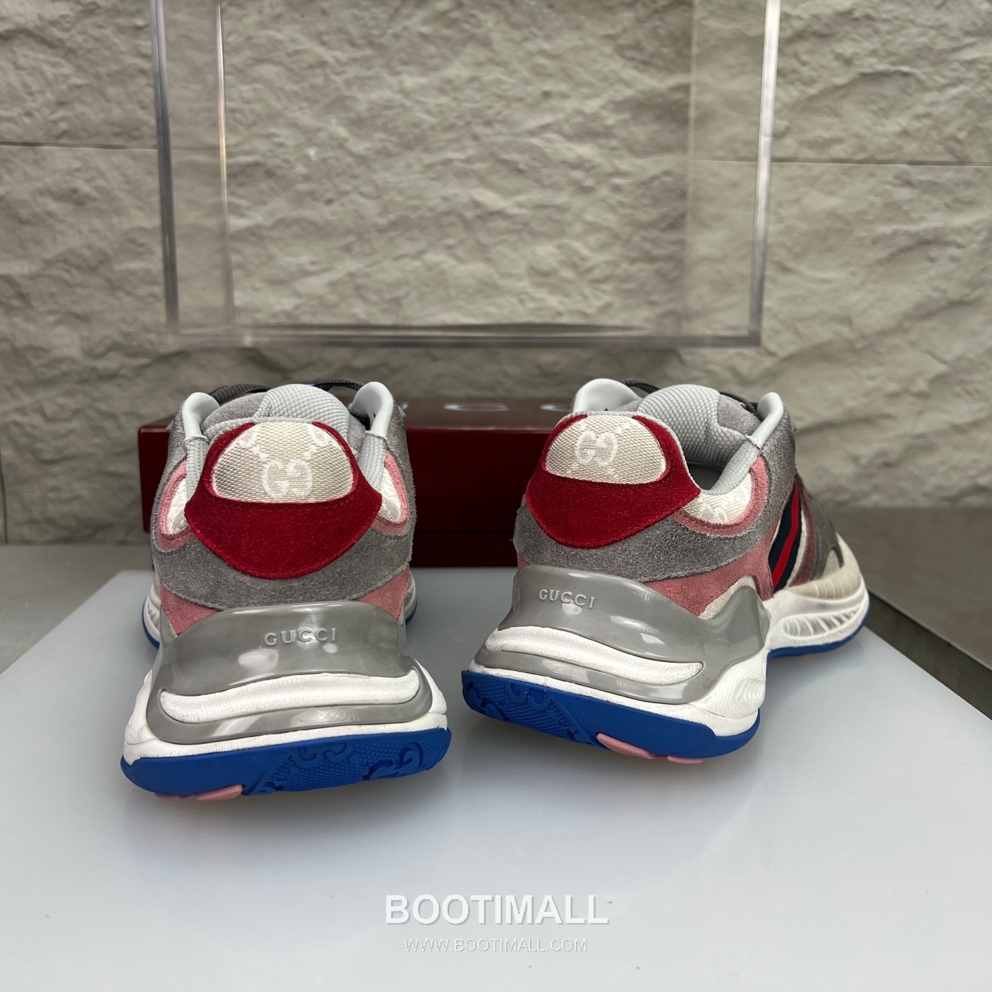 Gucci 2.0 Mesh Calfskin Leather Low Sneakers with GG Reflective Stripe Double G Lock Detail EVA TPU Sole 구찌 2.0 메쉬 카프스킨 레더 로우 스니커즈 GG 리플렉티브 스트라이프 더블G 락 디테일 EVA TPU 솔 4cm 8