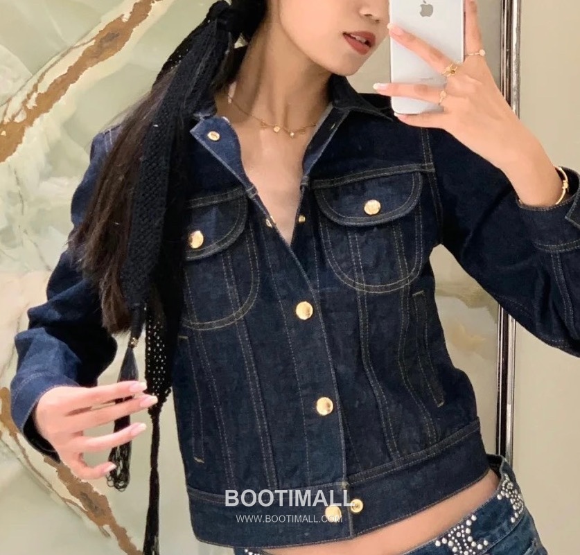 Celine Triomphe Brass Gold Plated Chain Necklace with Arc de Triomphe Pendant 셀린느 트리옹프 황동 골드도금 체인 네클리스 아크드트리옹프 펜던트 1