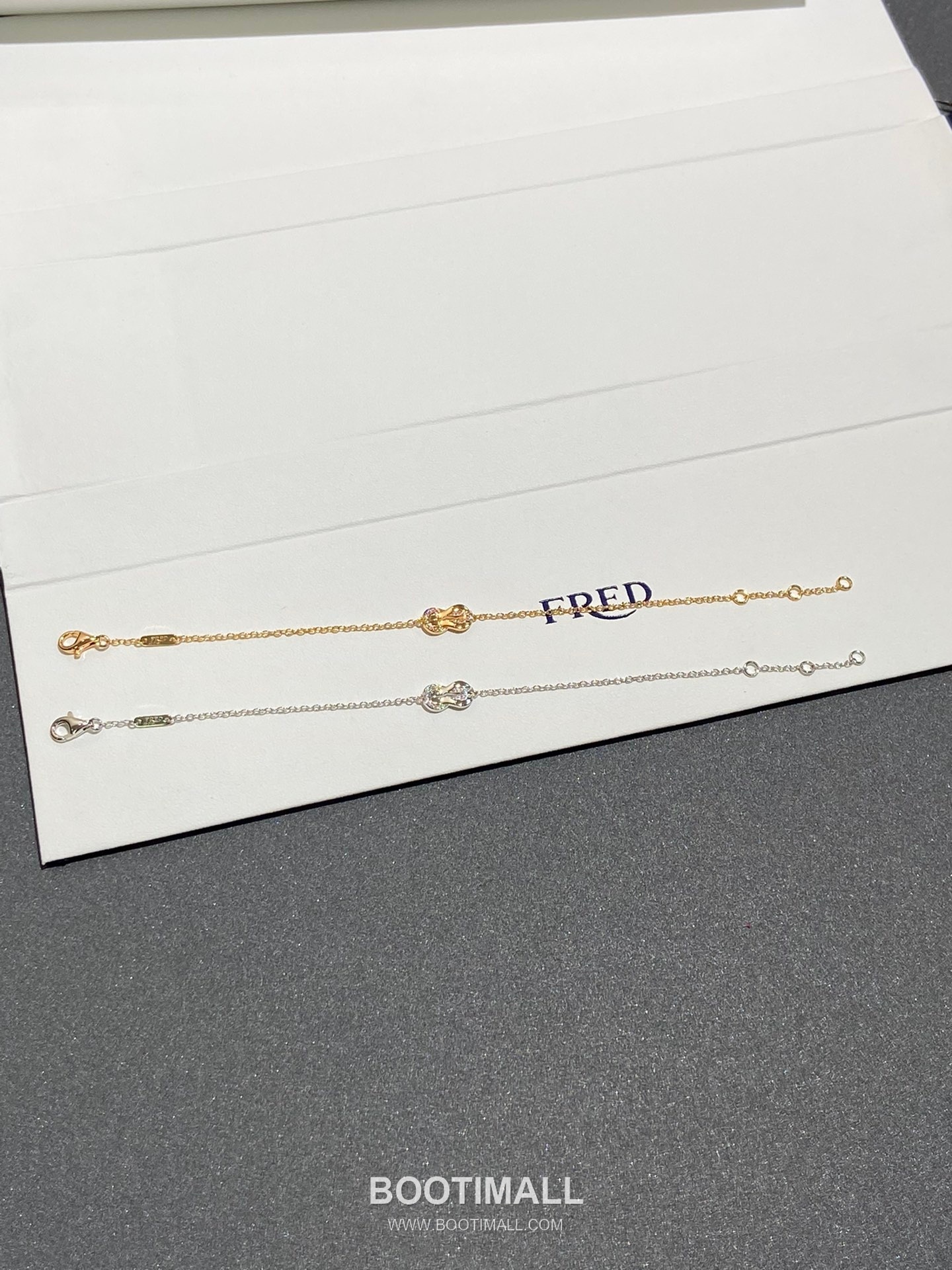 Fred Chance Infinie Brass Gold Plated Bracelet with Infinity Knot Clasp 프레드 샹스 인피니 황동 골드도금 브레이슬릿 인피니티 매듭 클래스프 2