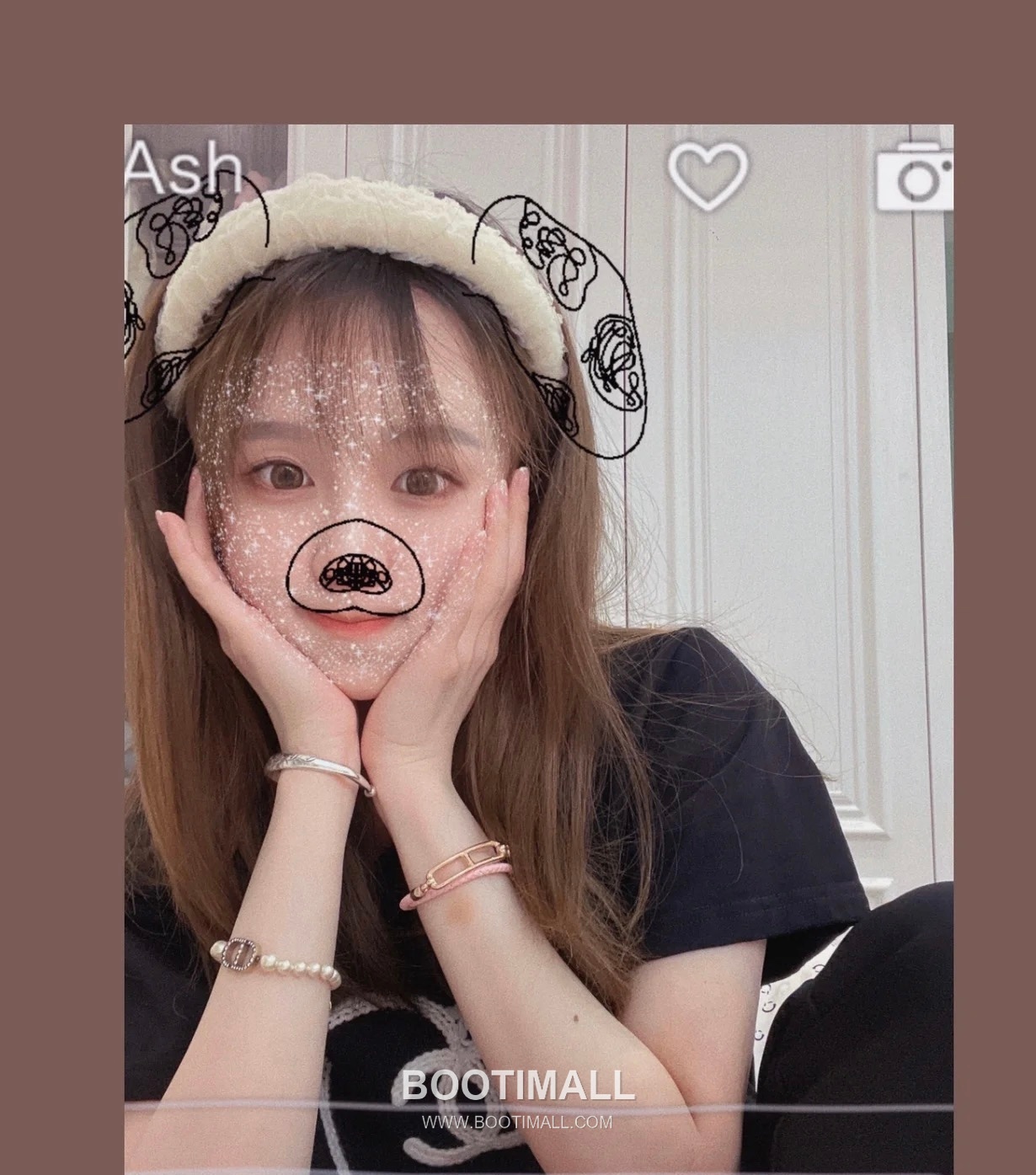 Hermes Double Layer Leather Bracelet with Metal Bar Detail 에르메스 더블 레이어 가죽 브레이슬릿 메탈 바 디테일 4