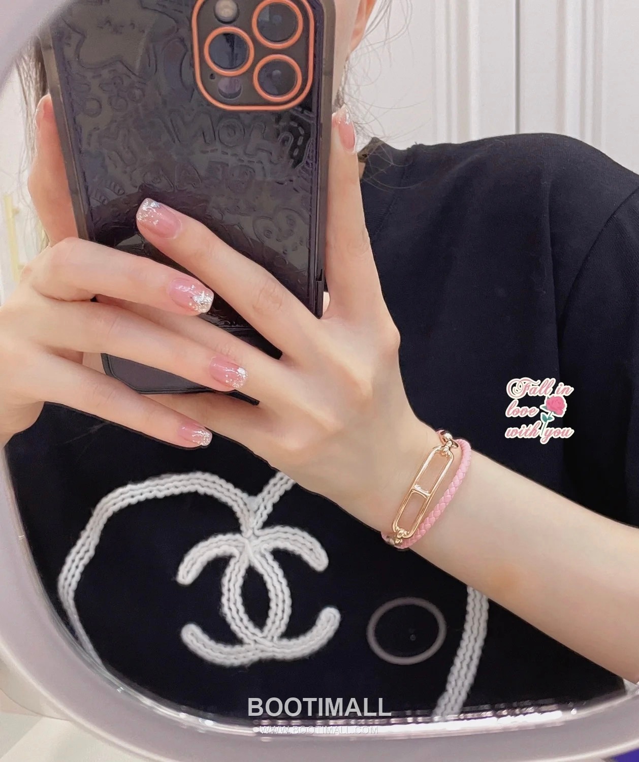 Hermes Double Layer Leather Bracelet with Metal Bar Detail 에르메스 더블 레이어 가죽 브레이슬릿 메탈 바 디테일 6