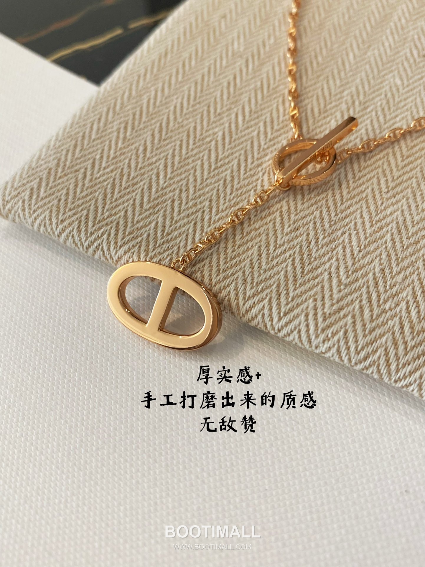 Hermes HMS Pig Nose Double Sided Tassel Sterling Silver 925 Necklace with Crystal Detail 에르메스 HMS 피그노즈 양면 태슬 스털링 실버 925 네클리스 크리스탈 디테일 6