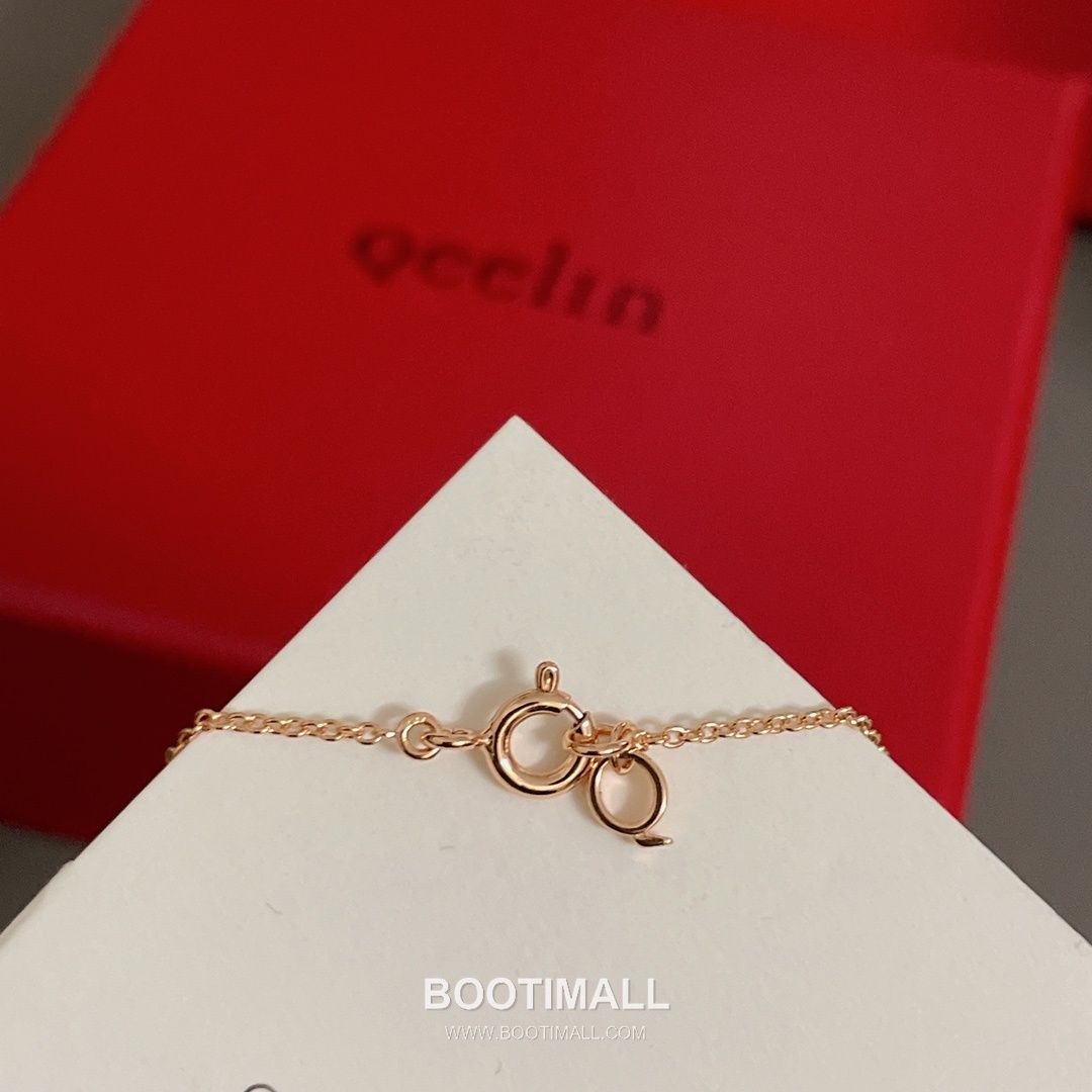 Qeelin Mini Ruyi Carnelian Mother of Pearl Diamond 18K White Gold Bracelet with Coin Charm 미니 루이 카넬리안 자개 다이아 18K 화이트골드 브레이슬릿 코인 참 디테일 16