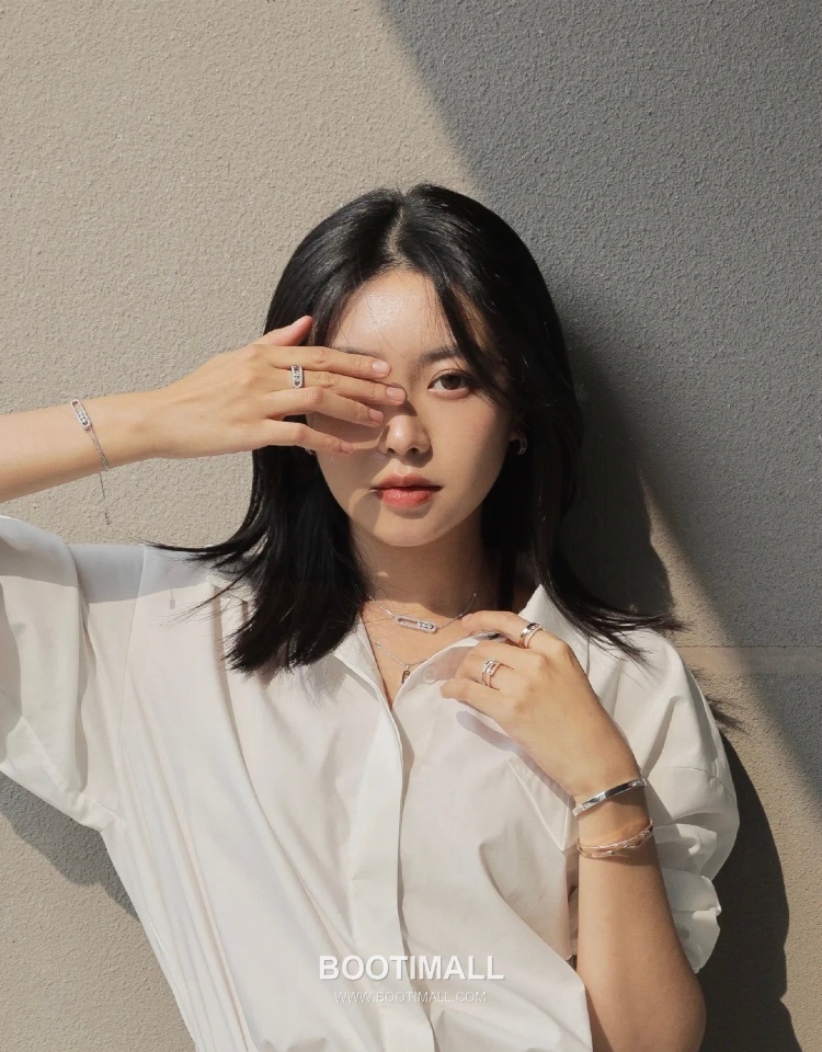 De Beers Trilogy Moving Diamond Sterling Silver 925 Necklace with Sliding Pendant 드비어스 트릴로지 무빙 다이아 스털링 실버 925 네클리스 슬라이딩 펜던트 8