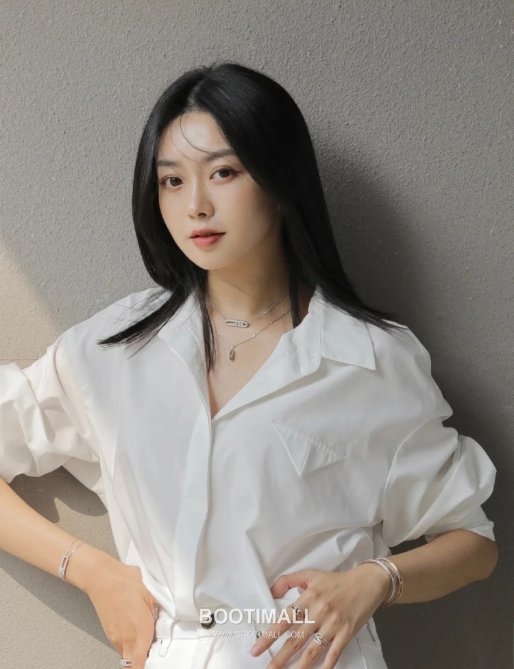 De Beers Trilogy Moving Diamond Sterling Silver 925 Necklace with Sliding Pendant 드비어스 트릴로지 무빙 다이아 스털링 실버 925 네클리스 슬라이딩 펜던트 10