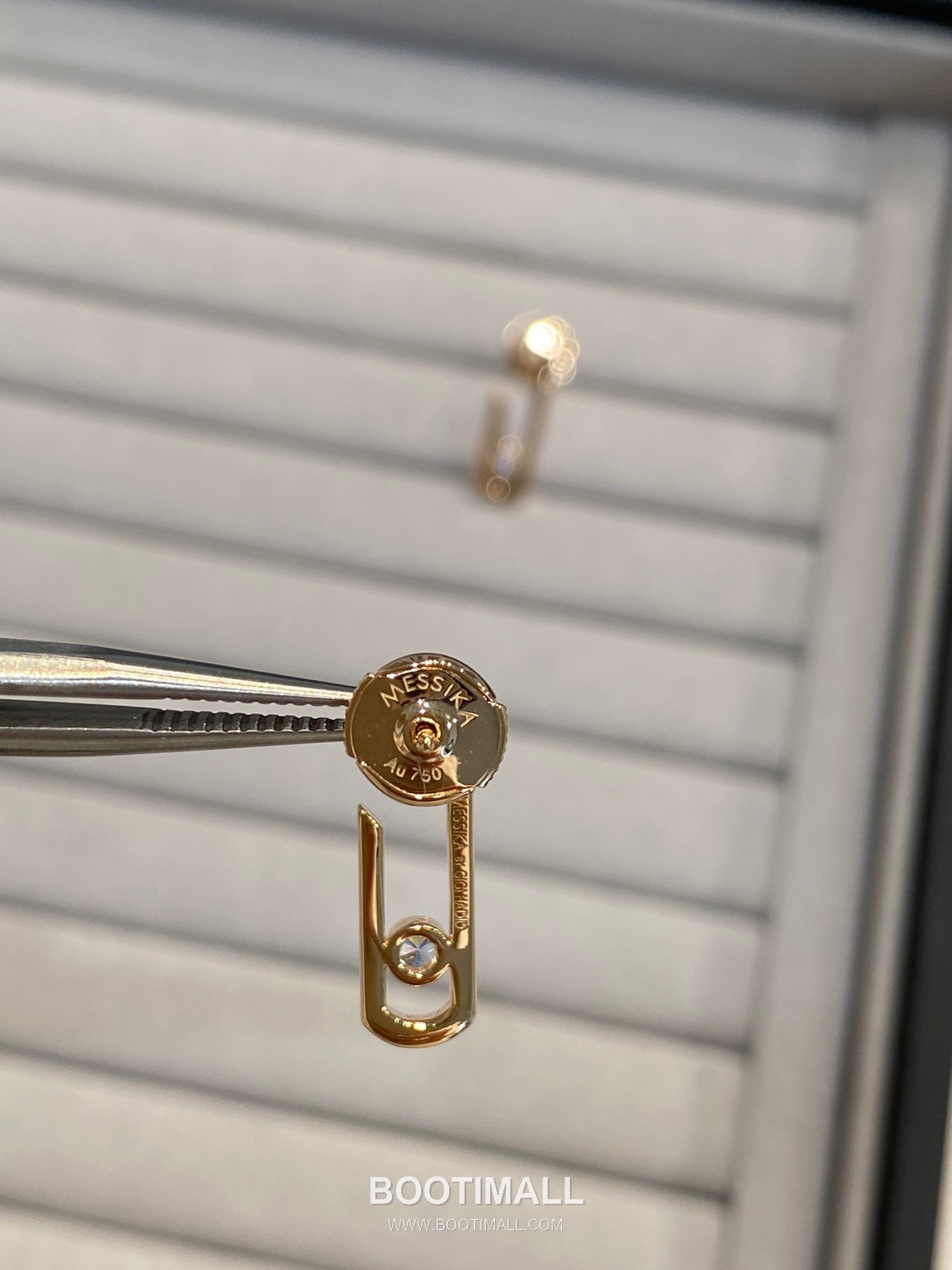 Messika Lucky Bead Diamond Sterling Silver 925 Stud Earring with Fixed Ball Detail 메시카 럭키 비드 다이아 스털링 실버 925 스터드 이어링 고정 볼 디테일 15