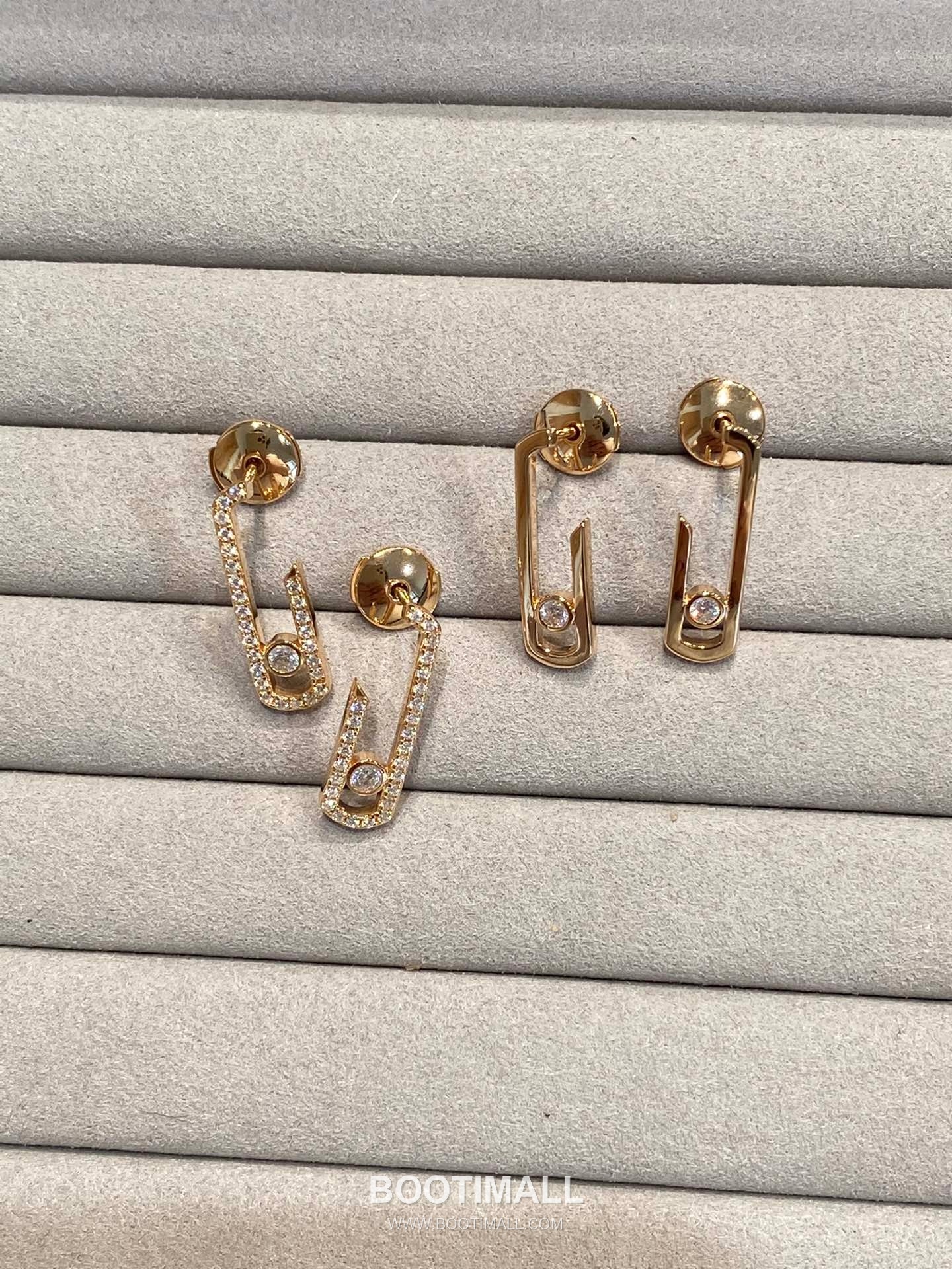 Messika Lucky Bead Diamond Sterling Silver 925 Stud Earring with Fixed Ball Detail 메시카 럭키 비드 다이아 스털링 실버 925 스터드 이어링 고정 볼 디테일 16