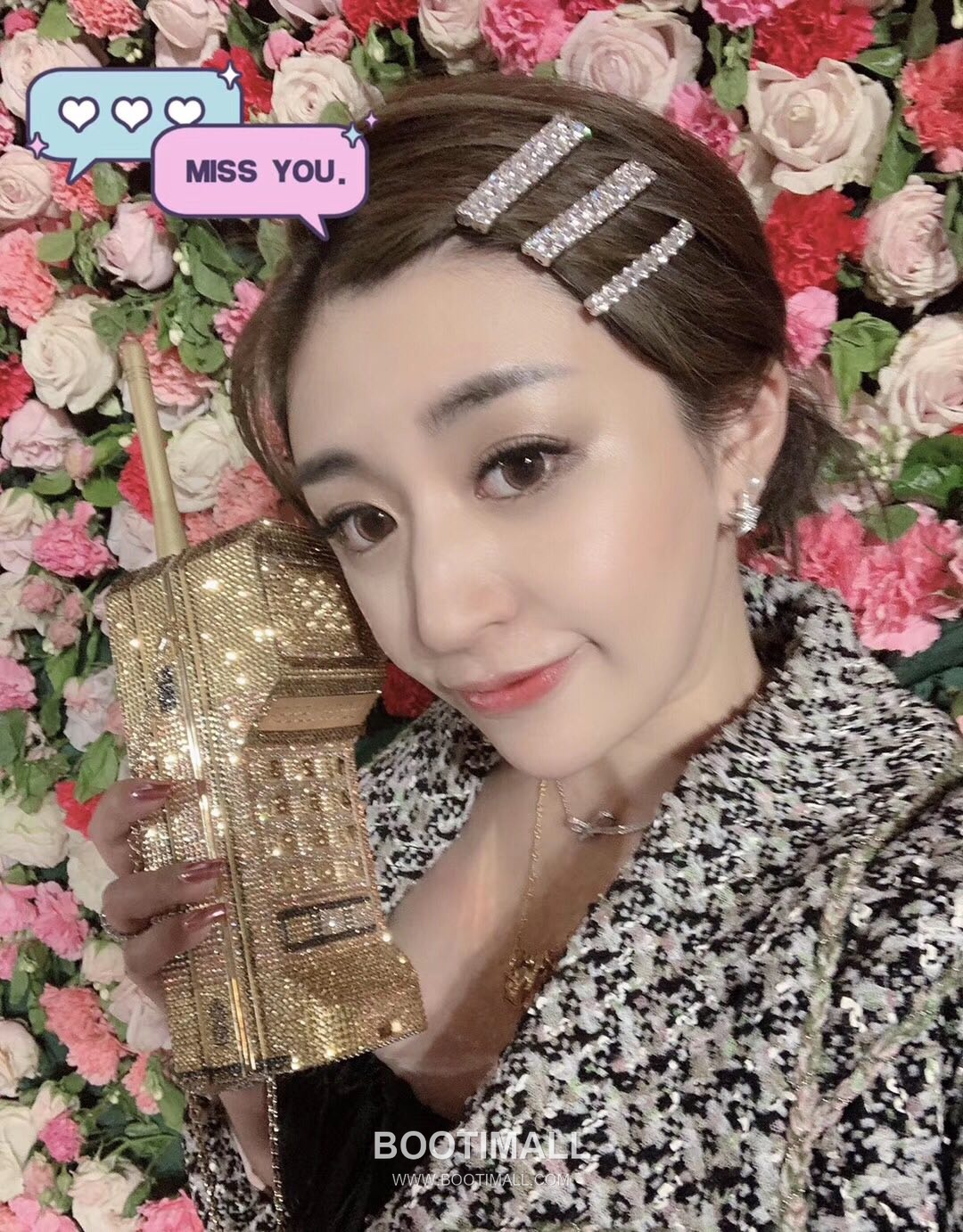 Alexander McQueen Crystal Brass Silver Plated Hair Clip Set with Multi Piece Detail 알렉산더맥퀸 크리스탈 황동 실버도금 헤어 클립 세트 멀티 피스 디테일 1