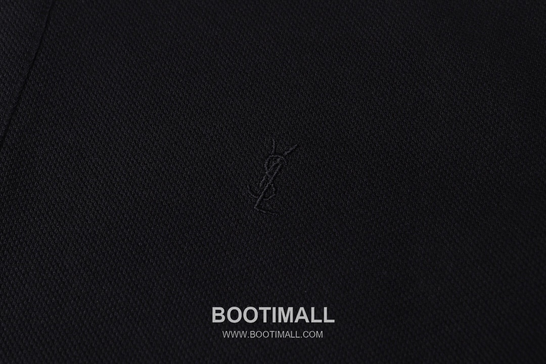 Saint Laurent SS26 Cotton Pique Polo Shirt Embroidered Logo 생로랑 SS26 코튼 피케 폴로 셔츠 자수 로고 6