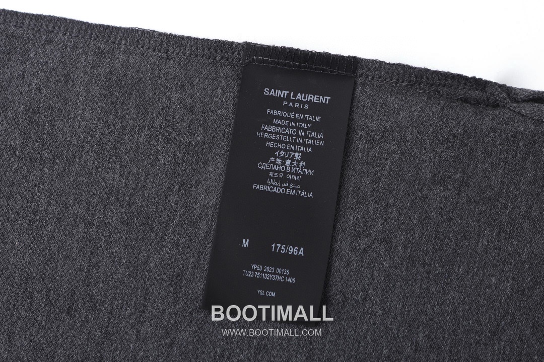 Saint Laurent SS26 Cotton Pique Polo Shirt Embroidered Logo 생로랑 SS26 코튼 피케 폴로 셔츠 자수 로고 9