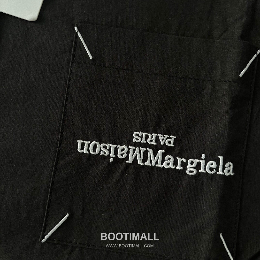 Maison Margiela SS26 Cotton Shirt Embroidered Logo Calendar Print 메종마르지엘라 SS26 코튼 셔츠 자수 로고 캘린더 프린트 3