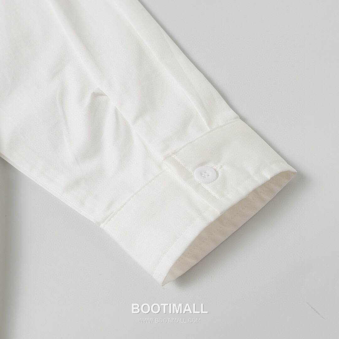 Maison Margiela SS26 Cotton Shirt Washed Label Logo Print 메종마르지엘라 SS26 코튼 셔츠 워시드 라벨 로고 프린트 8