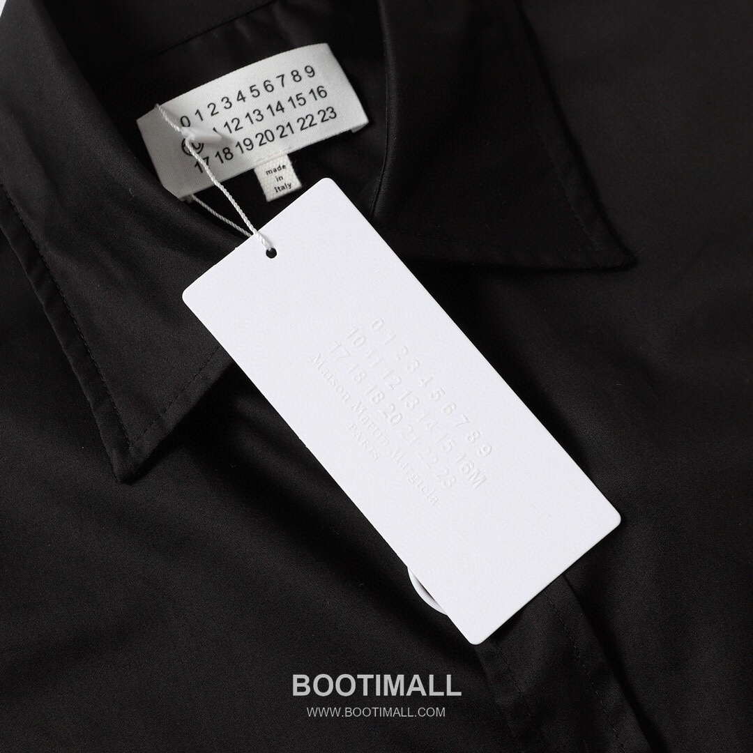 Maison Margiela SS26 Cotton Shirt Washed Label Logo Print 메종마르지엘라 SS26 코튼 셔츠 워시드 라벨 로고 프린트 3