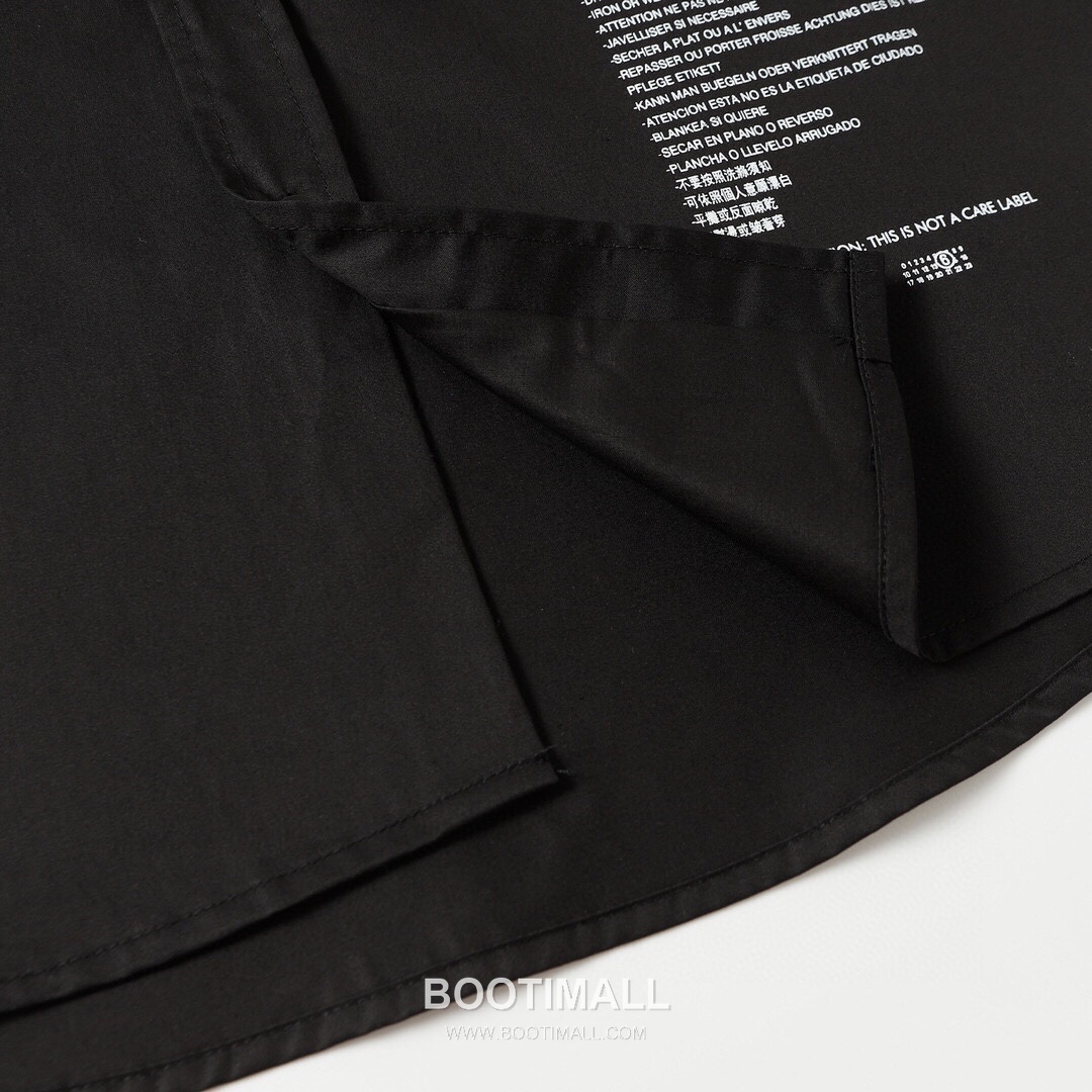 Maison Margiela SS26 Cotton Shirt Washed Label Logo Print 메종마르지엘라 SS26 코튼 셔츠 워시드 라벨 로고 프린트 6