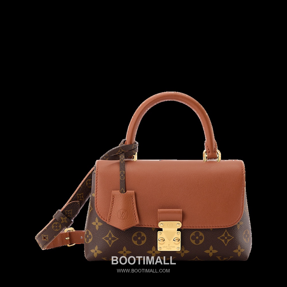 Louis Vuitton Madeleine BB Calfskin Leather Top Handle Bag with Flap Lock Detail 루이비통 마들렌 BB 카프스킨 탑핸들 플랩락 토트백 M27511 24cm 1