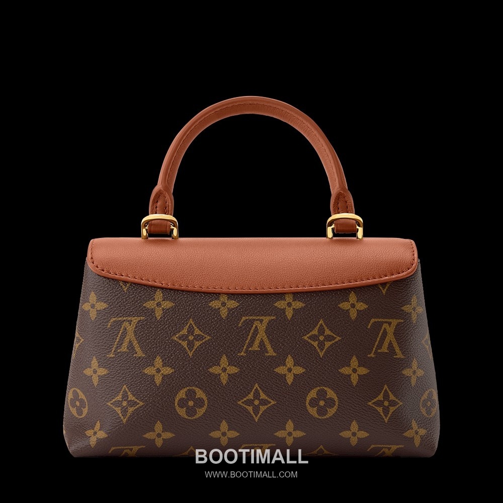 Louis Vuitton Madeleine BB Calfskin Leather Top Handle Bag with Flap Lock Detail 루이비통 마들렌 BB 카프스킨 탑핸들 플랩락 토트백 M27511 24cm 3
