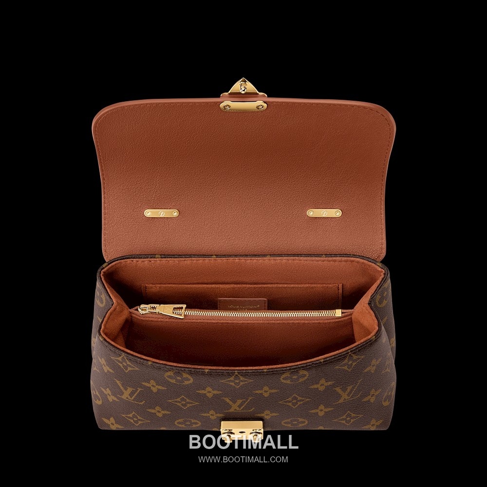 Louis Vuitton Madeleine BB Calfskin Leather Top Handle Bag with Flap Lock Detail 루이비통 마들렌 BB 카프스킨 탑핸들 플랩락 토트백 M27511 24cm 5