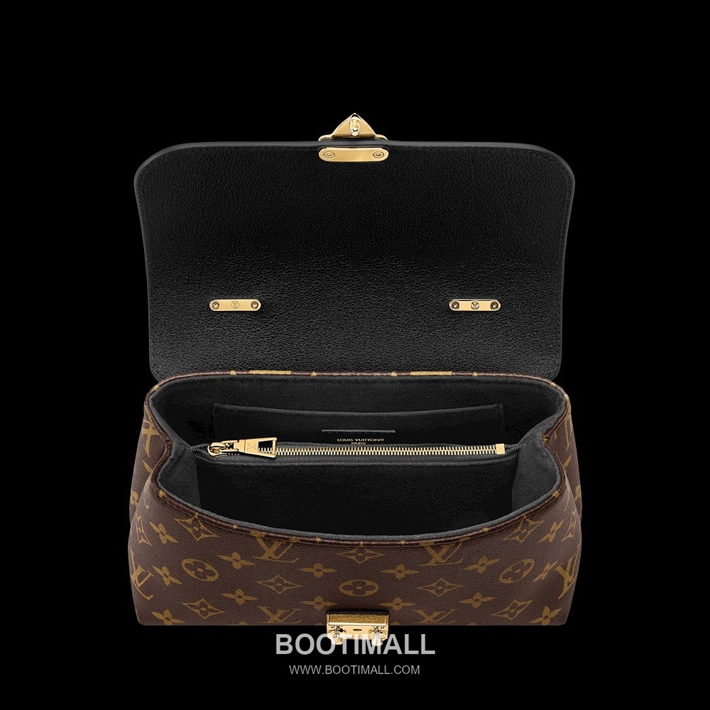 Louis Vuitton Madeleine BB Calfskin Leather Top Handle Bag with Flap Lock Detail 루이비통 마들렌 BB 카프스킨 탑핸들 플랩락 토트백 M27511 24cm 7