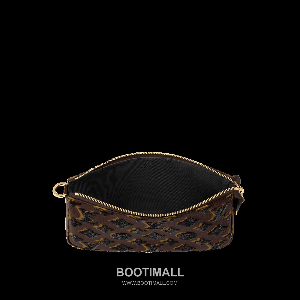 Louis Vuitton Pochette Accessoires Monogram Sequin Cowhide Leather Clutch Bag with Chain Strap Detail 루이비통 포쉐트 악세수아르 모노그램 시퀸 카우하이드 클러치백 체인스트랩 M26473 23.5cm 8