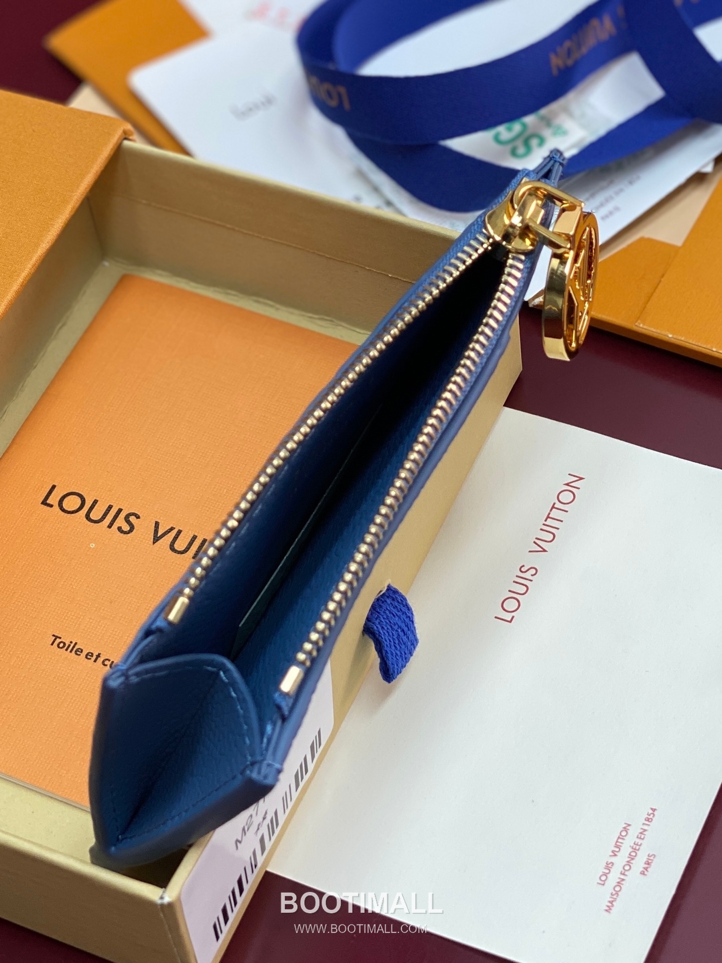 Louis Vuitton Romy Rainbow Monogram Empreinte Leather Card Holder Wallet with Zip Pocket Detail 루이비통 로미 레인보우 모노그램 앙프렝뜨 카드지갑 지퍼포켓 M27758 12cm 6