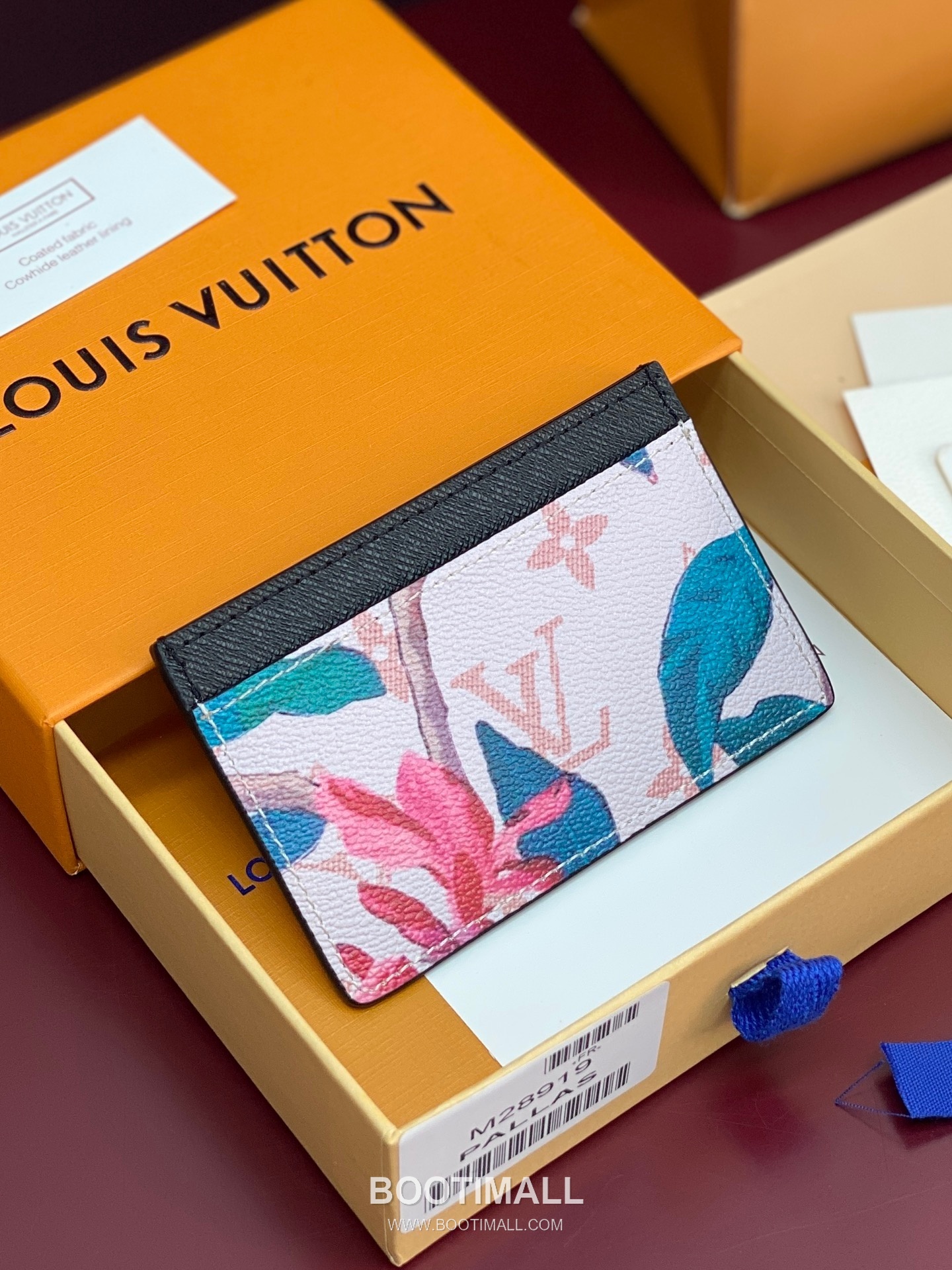 Louis Vuitton Monogram Eden Canvas Leather Card Holder Wallet with Outer Slot Detail 루이비통 모노그램 에덴 캔버스 카드지갑 아우터슬롯 M28919 11cm 1