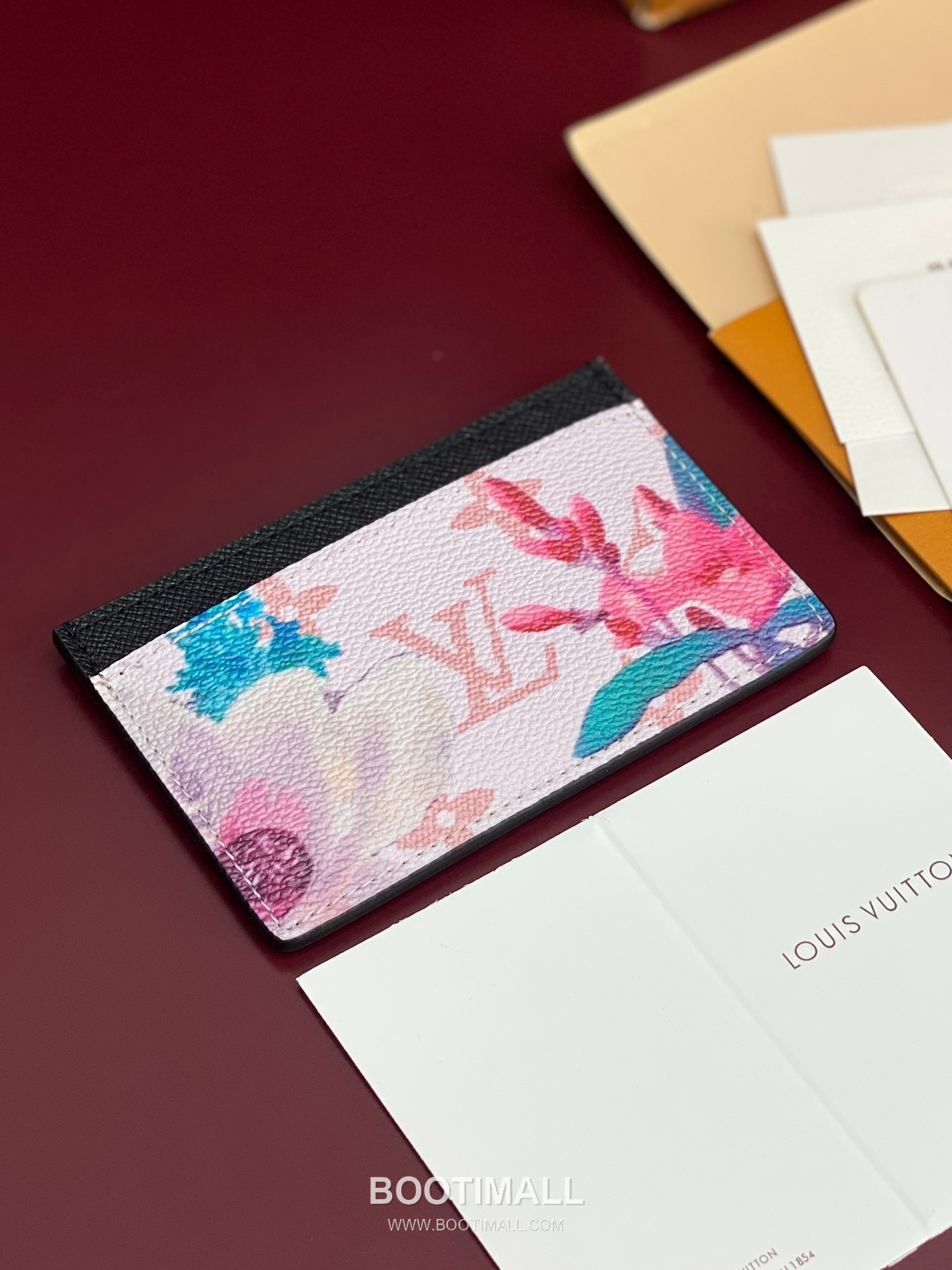 Louis Vuitton Monogram Eden Canvas Leather Card Holder Wallet with Outer Slot Detail 루이비통 모노그램 에덴 캔버스 카드지갑 아우터슬롯 M28919 11cm 3