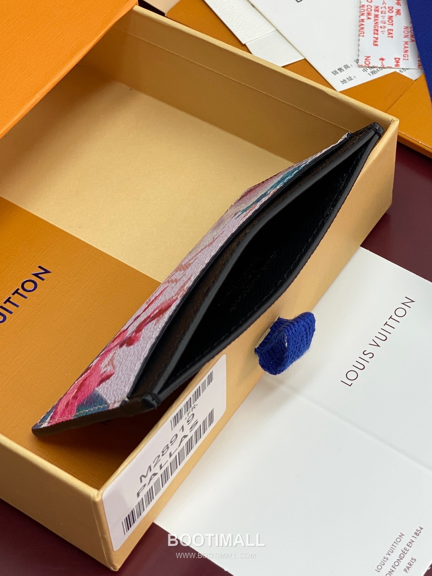 Louis Vuitton Monogram Eden Canvas Leather Card Holder Wallet with Outer Slot Detail 루이비통 모노그램 에덴 캔버스 카드지갑 아우터슬롯 M28919 11cm 4