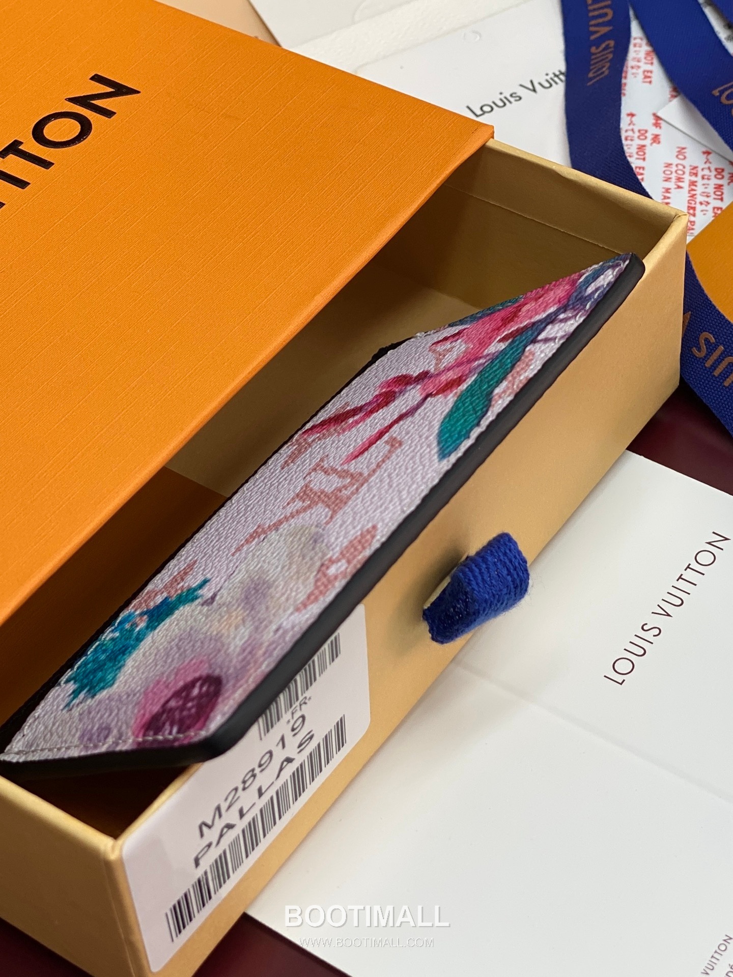 Louis Vuitton Monogram Eden Canvas Leather Card Holder Wallet with Outer Slot Detail 루이비통 모노그램 에덴 캔버스 카드지갑 아우터슬롯 M28919 11cm 8