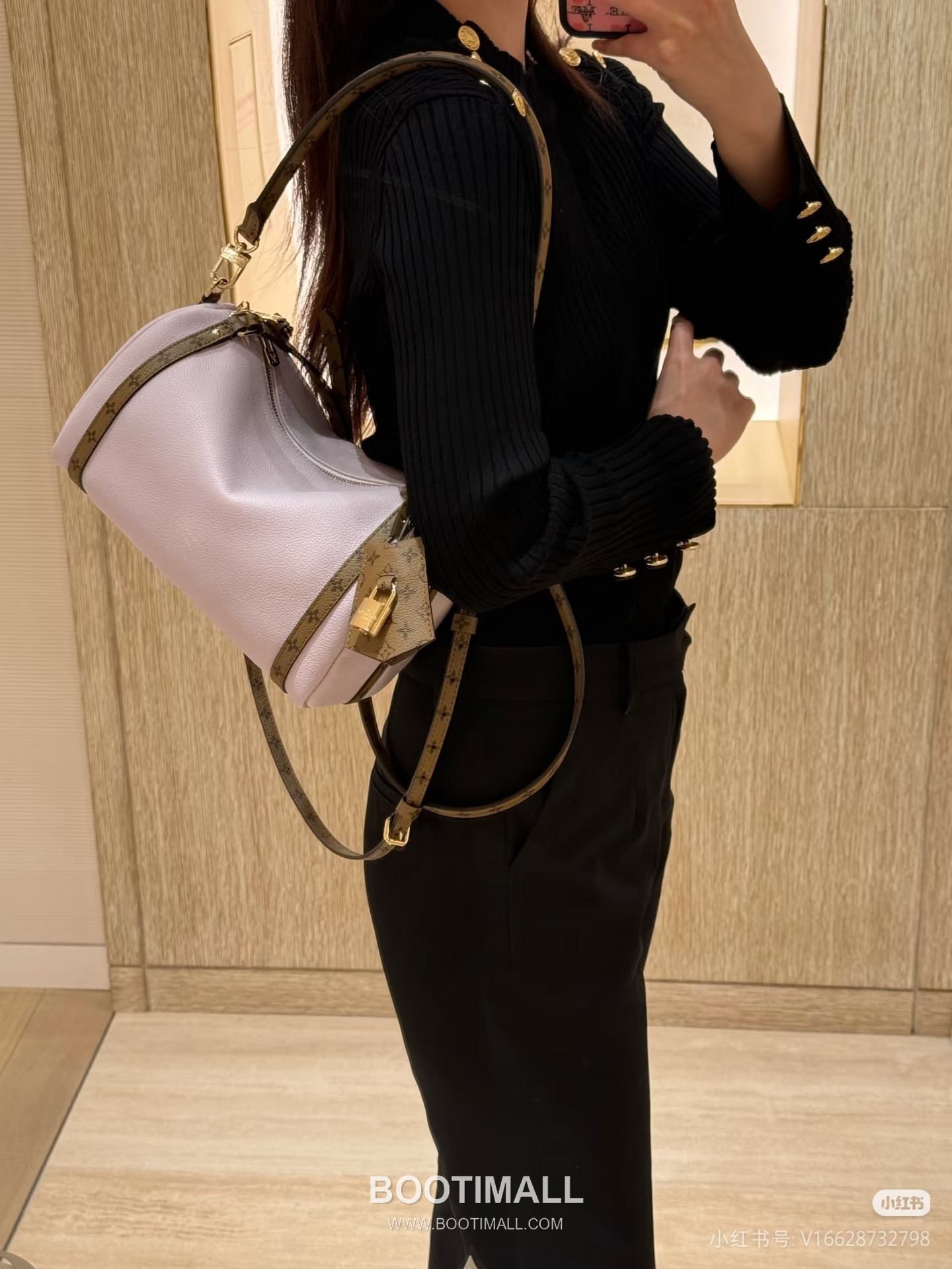 Louis Vuitton Express Small Cowhide Leather Top Handle Tote Bag with Zip Closure Detail 루이비통 익스프레스 스몰 카우하이드 레더 토트백 지퍼클로저 M27275 17cm 5