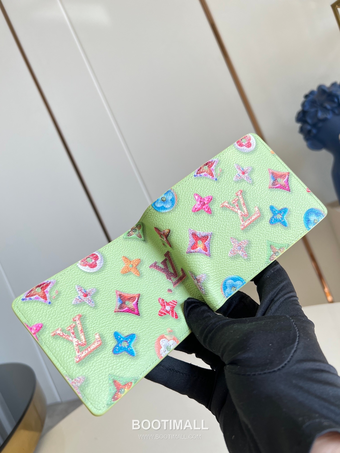 Louis Vuitton Slender Monogram Canvas Wallet with Multiple Card Slots Detail 루이비통 슬렌더 모노그램 캔버스 반지갑 카드슬롯 M28042 11.5cm 5