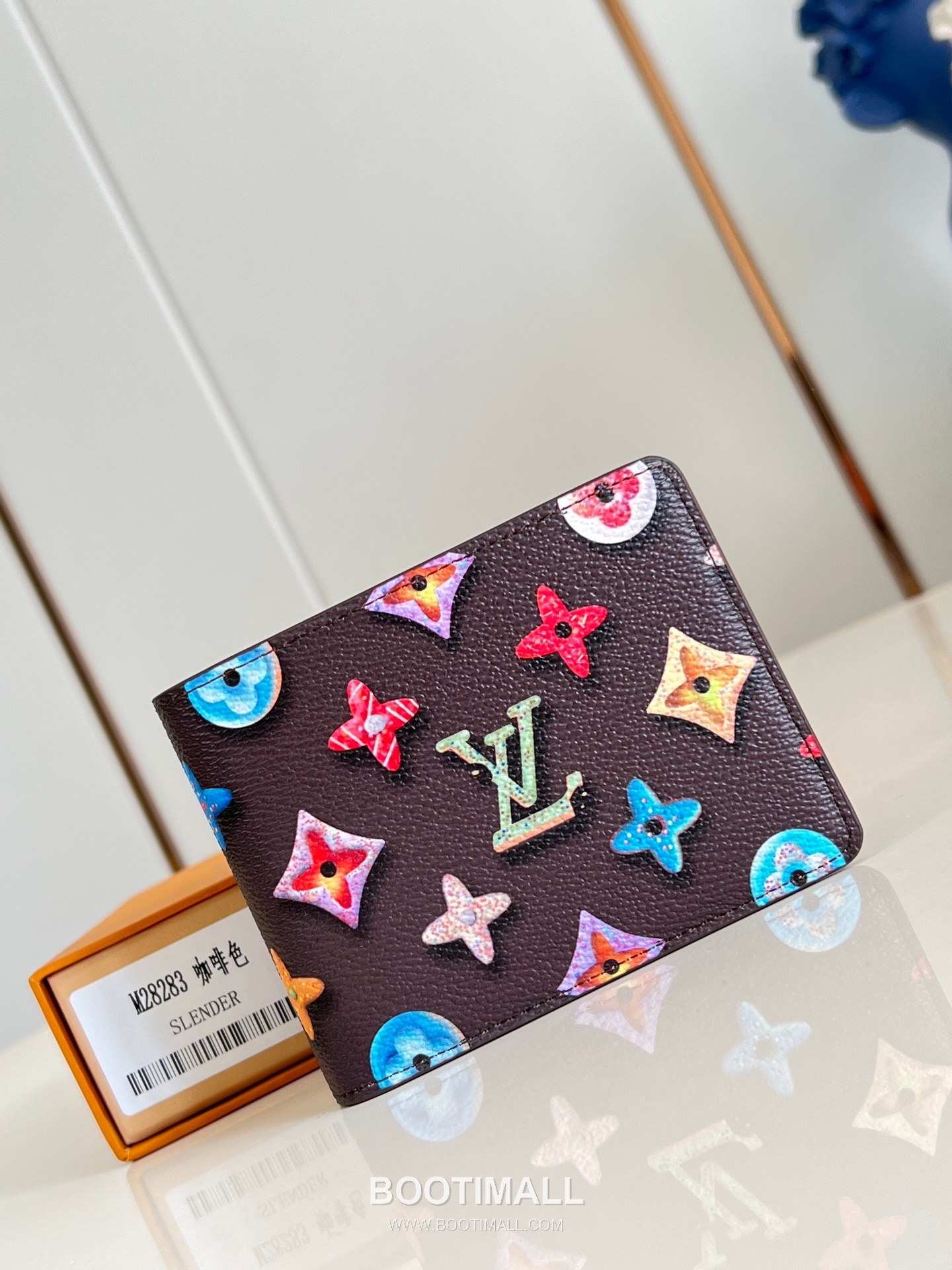 Louis Vuitton Slender Monogram Canvas Wallet with Multiple Card Slots Detail 루이비통 슬렌더 모노그램 캔버스 반지갑 카드슬롯 M28283 11.5cm 2