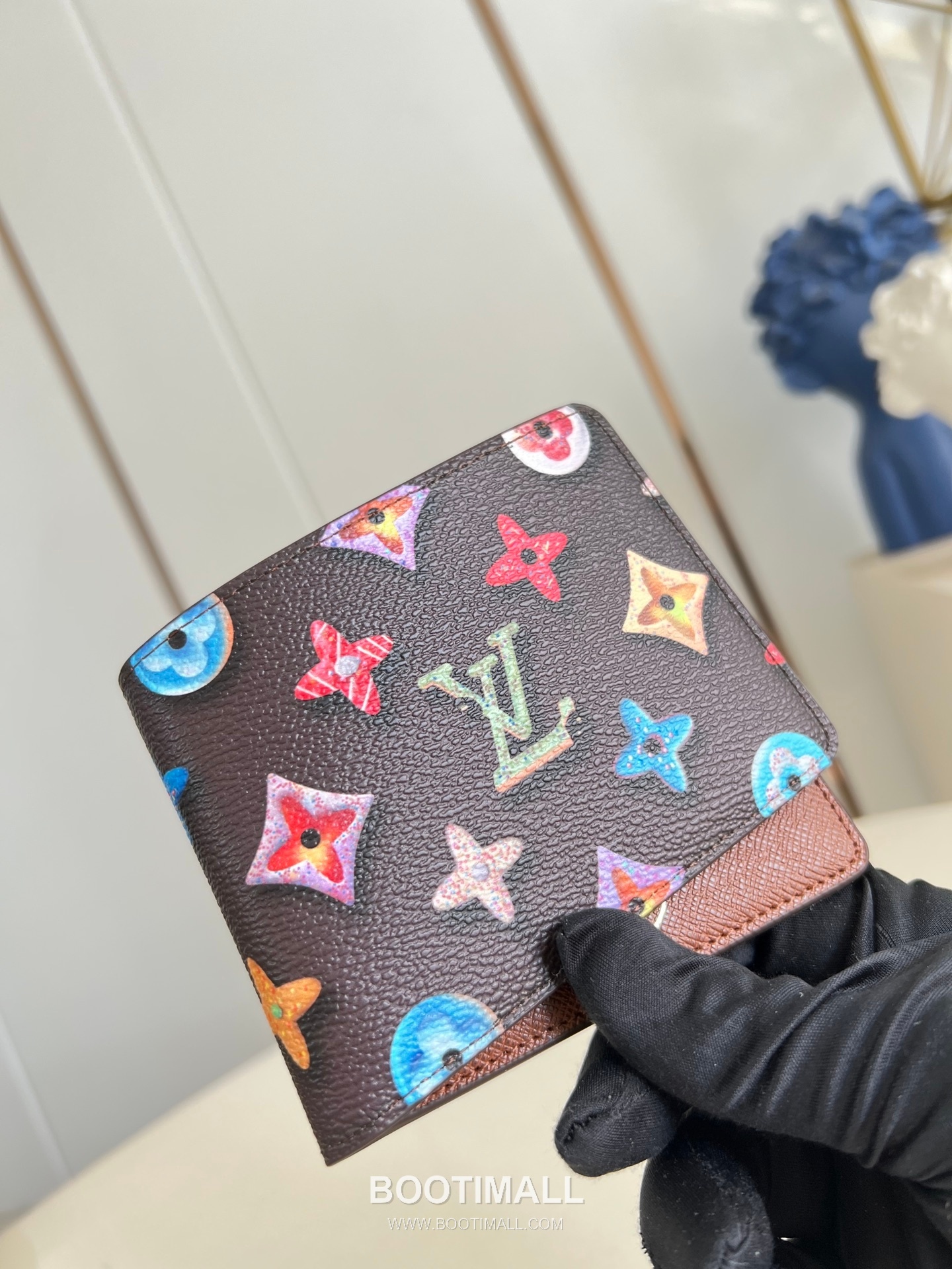 Louis Vuitton Slender Monogram Canvas Wallet with Multiple Card Slots Detail 루이비통 슬렌더 모노그램 캔버스 반지갑 카드슬롯 M28283 11.5cm 3