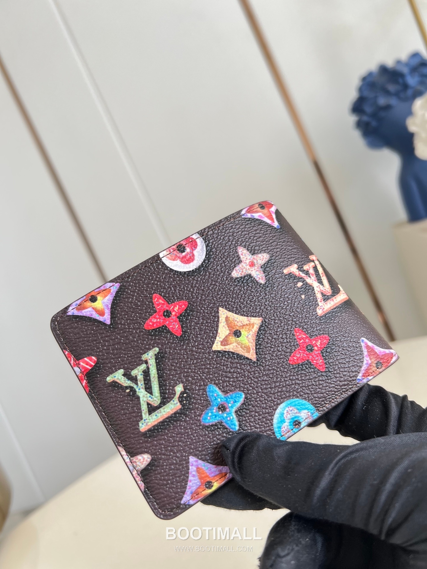 Louis Vuitton Slender Monogram Canvas Wallet with Multiple Card Slots Detail 루이비통 슬렌더 모노그램 캔버스 반지갑 카드슬롯 M28283 11.5cm 4
